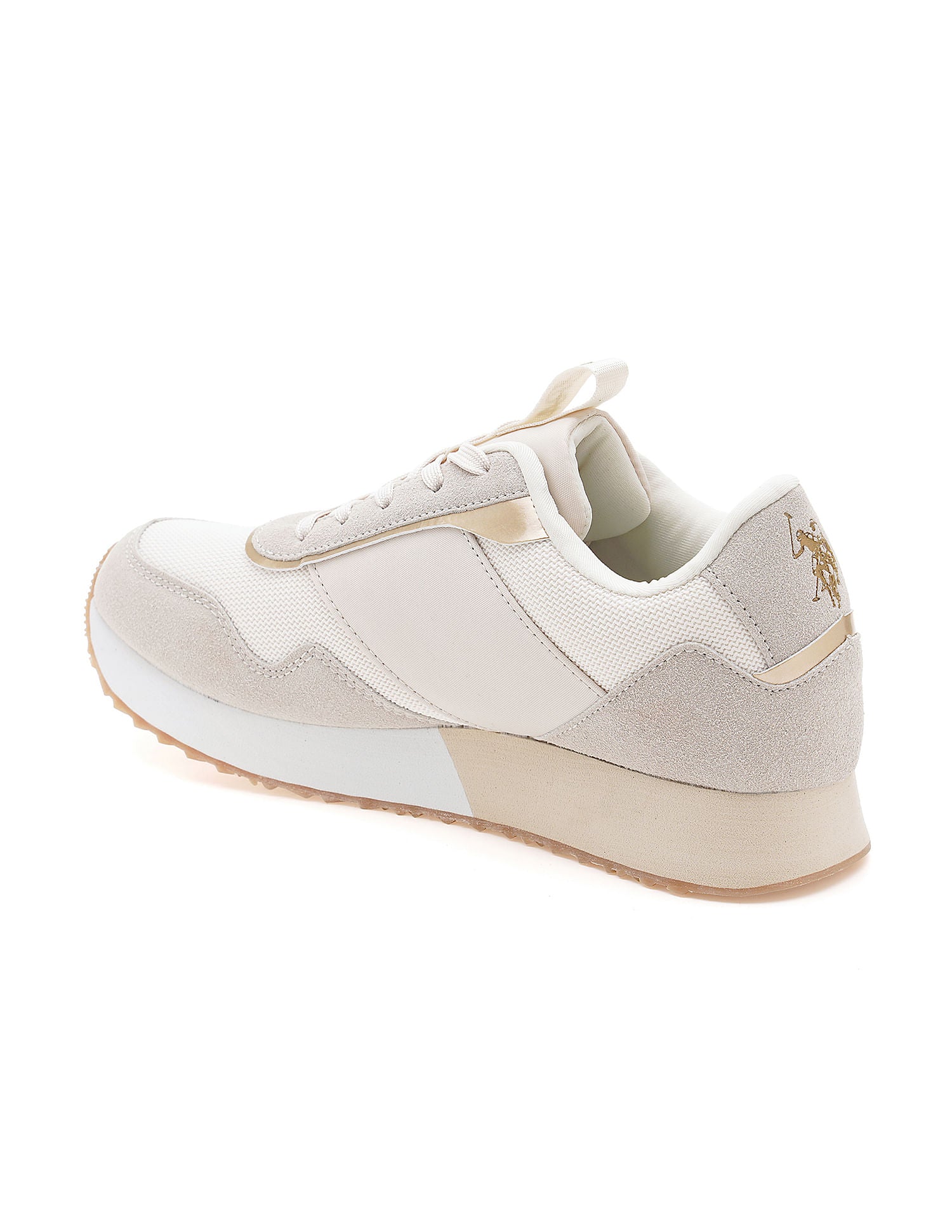 Women Round Toe Judy 2.0 Sneakers Beige - U.S. Polo Assn. India | Large