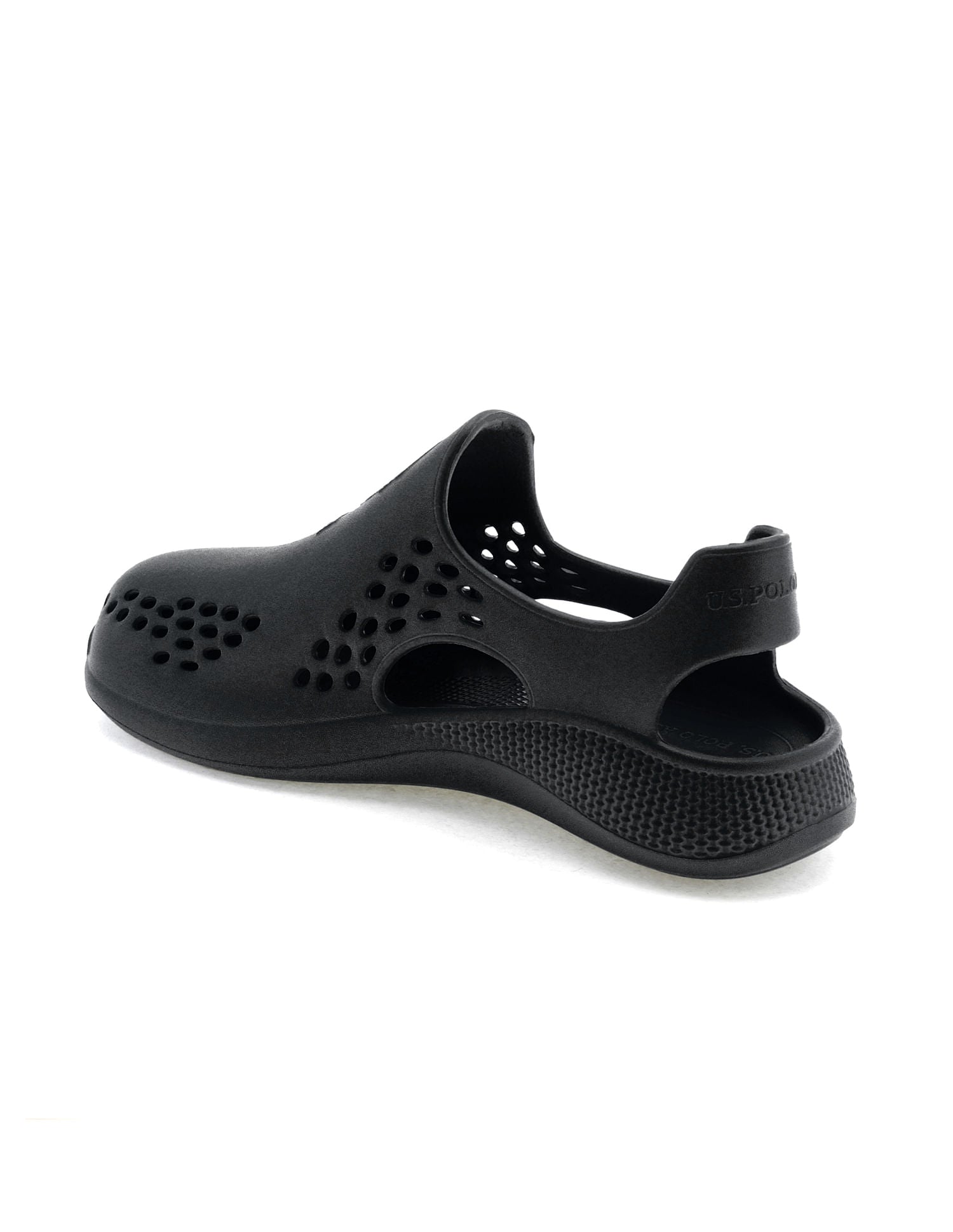 Men Noan 2.0 Black Foam Walk Clogs Black - U.S. Polo Assn. India | Large