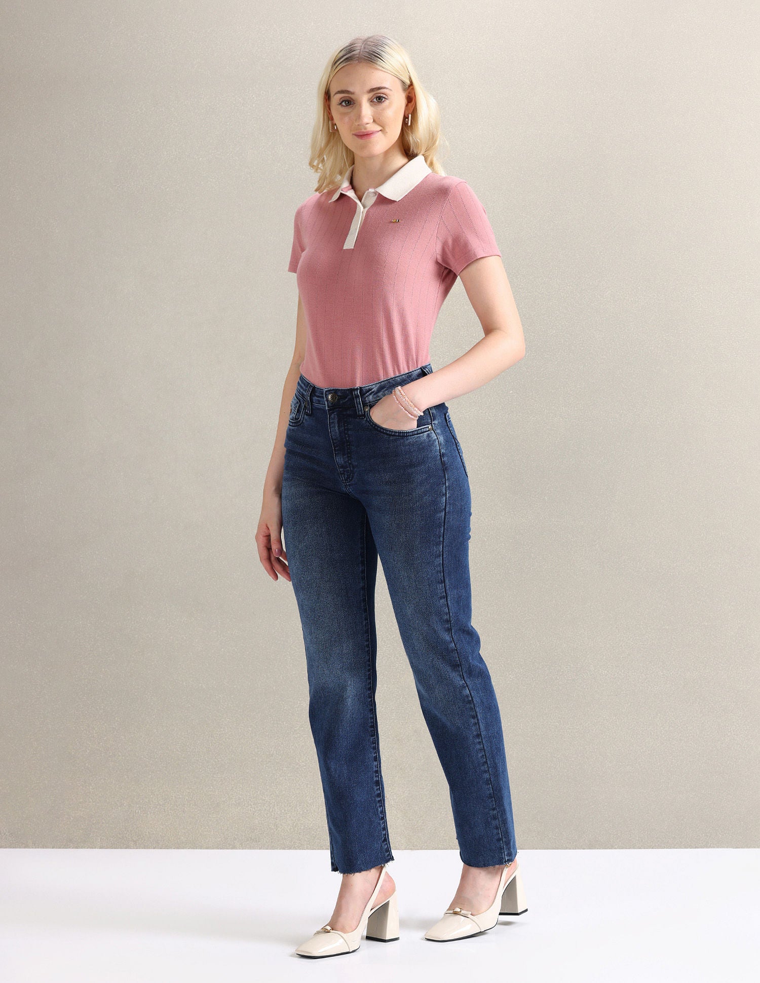 Straight Fit Blue Jeans Blue - U.S. POLO ASSN. | Large