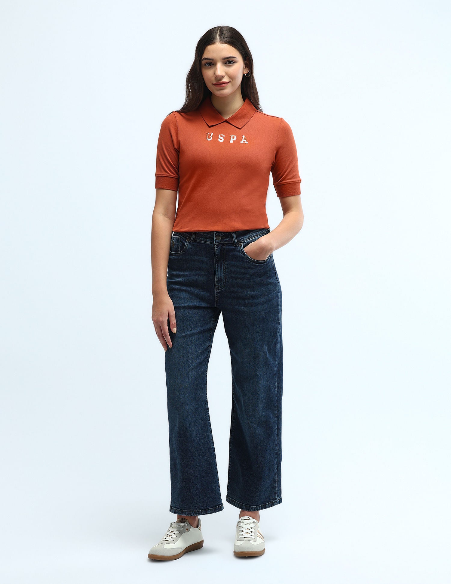 Brand Regular Fit Polo Shirt Light Brown - U.S. POLO ASSN. | Large