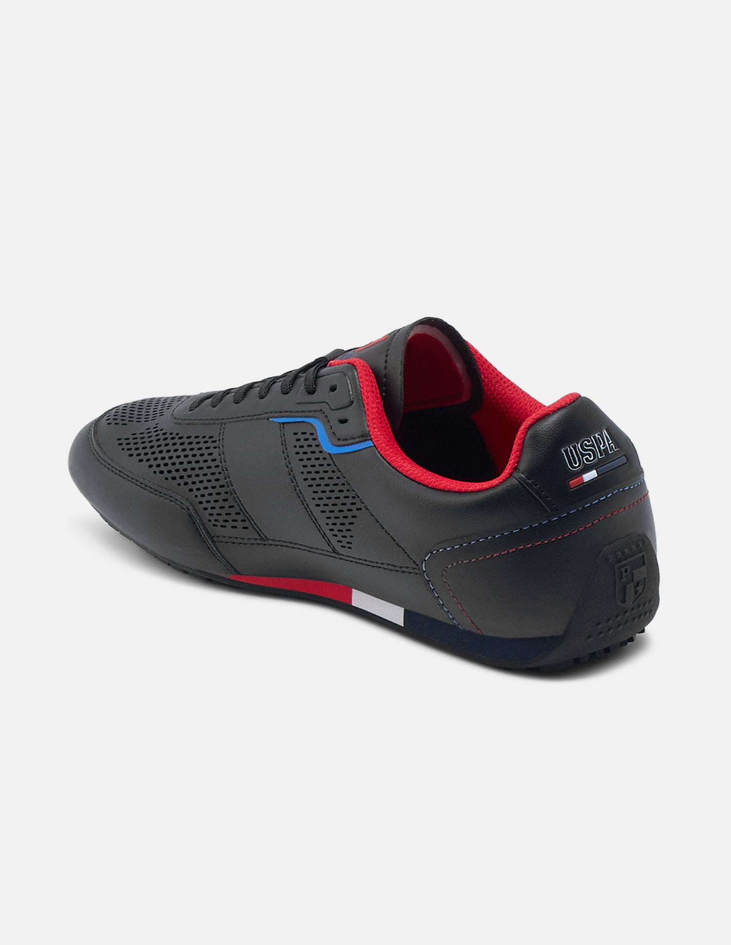 Round Toe Pacer Sneakers Black - U.S. Polo Assn. India | Large