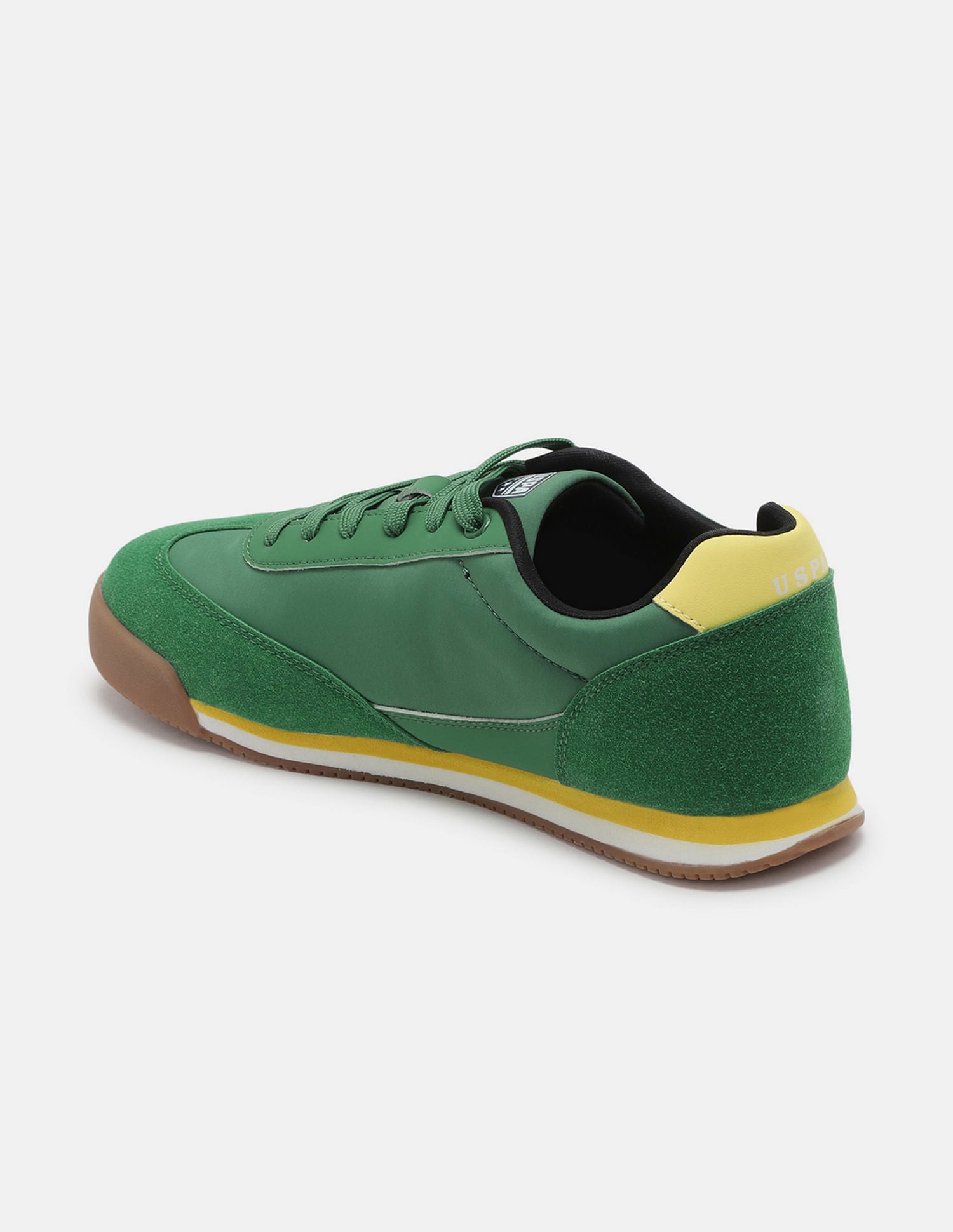 Men Round Toe Treviri Sneakers Green - U.S. POLO ASSN. | Large