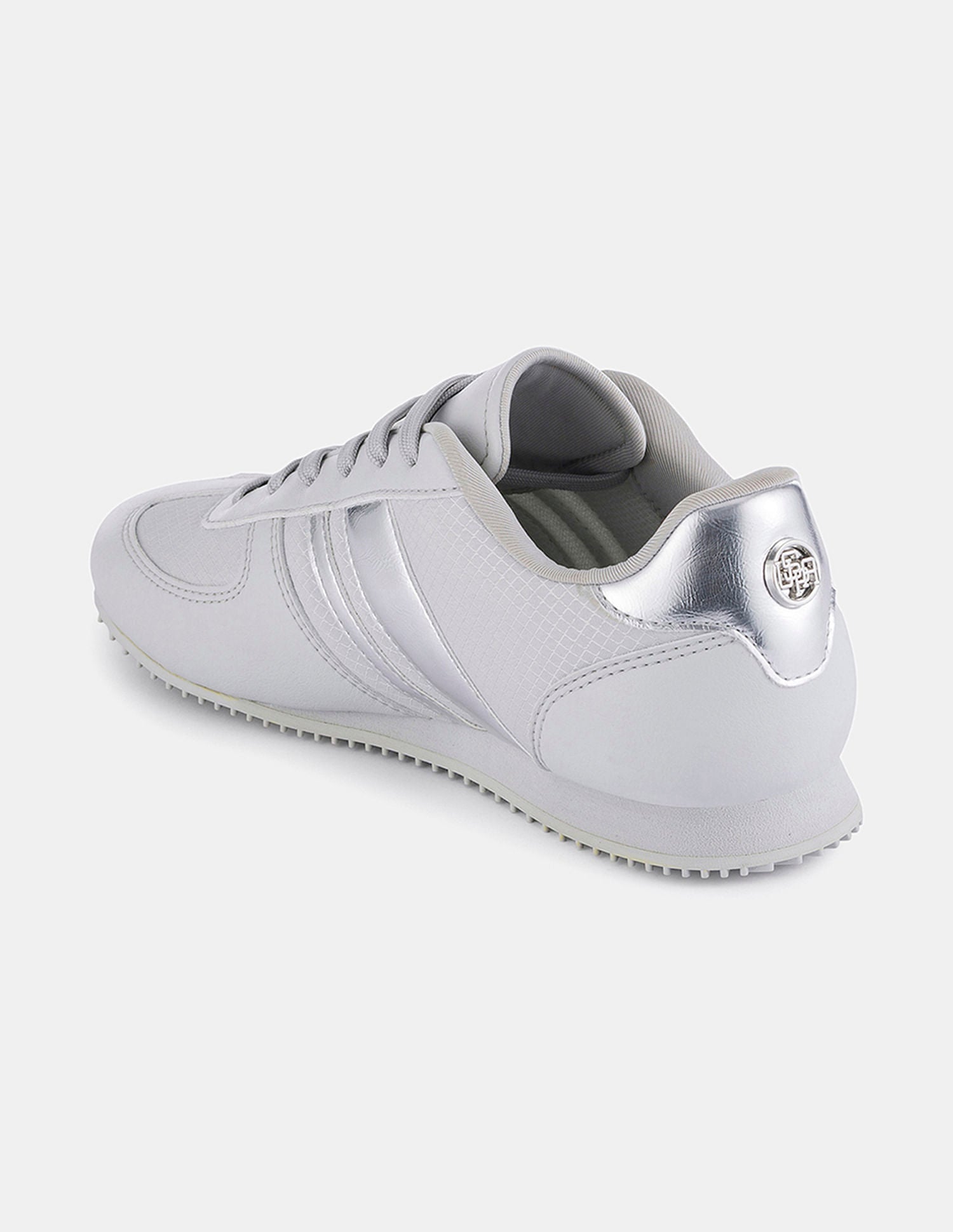 Women Round Toe Nemsy 2.0 Sneakers Silver - U.S. POLO ASSN. | Large