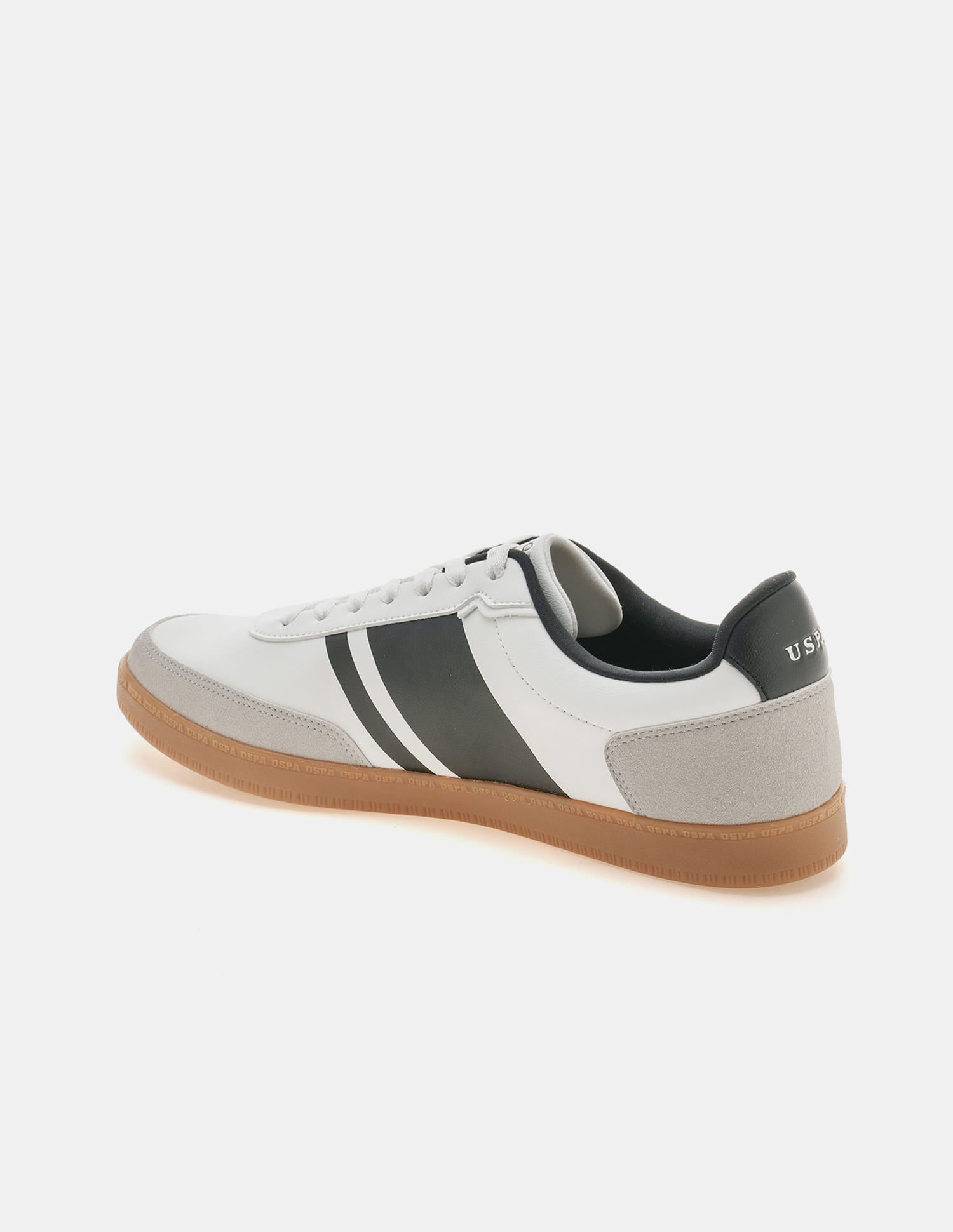 Men Hilton 2.0 Colourblocked Sneakers White - U.S. Polo Assn. India | Large
