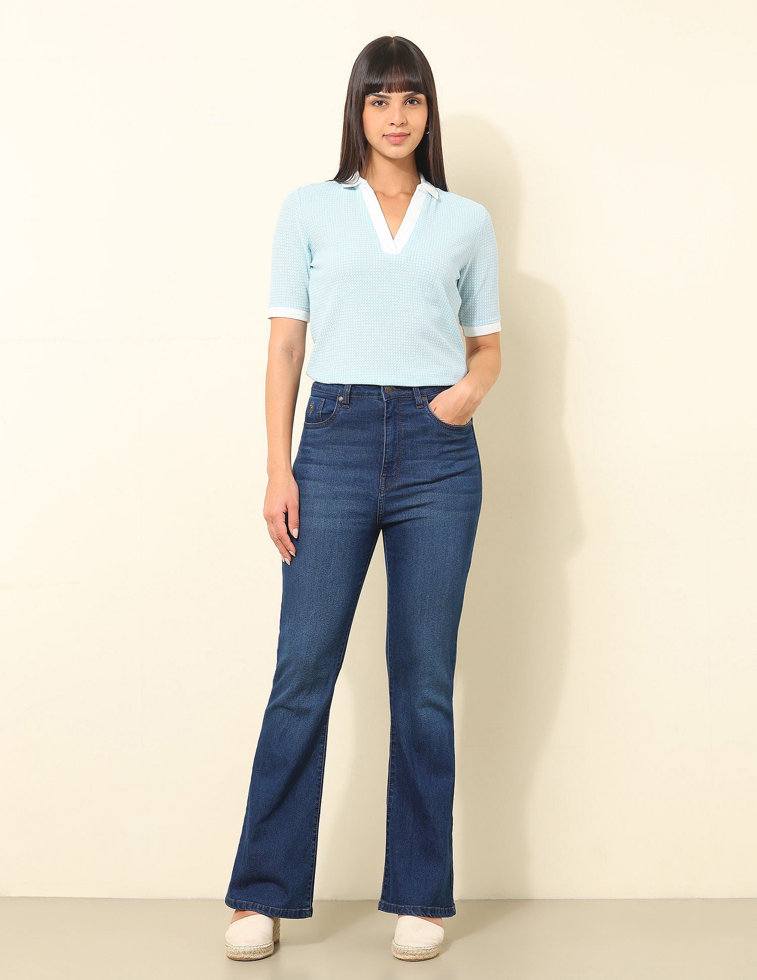 Regular Fit Textured Polo Shirt Multi-colour - U.S. POLO ASSN. | Large