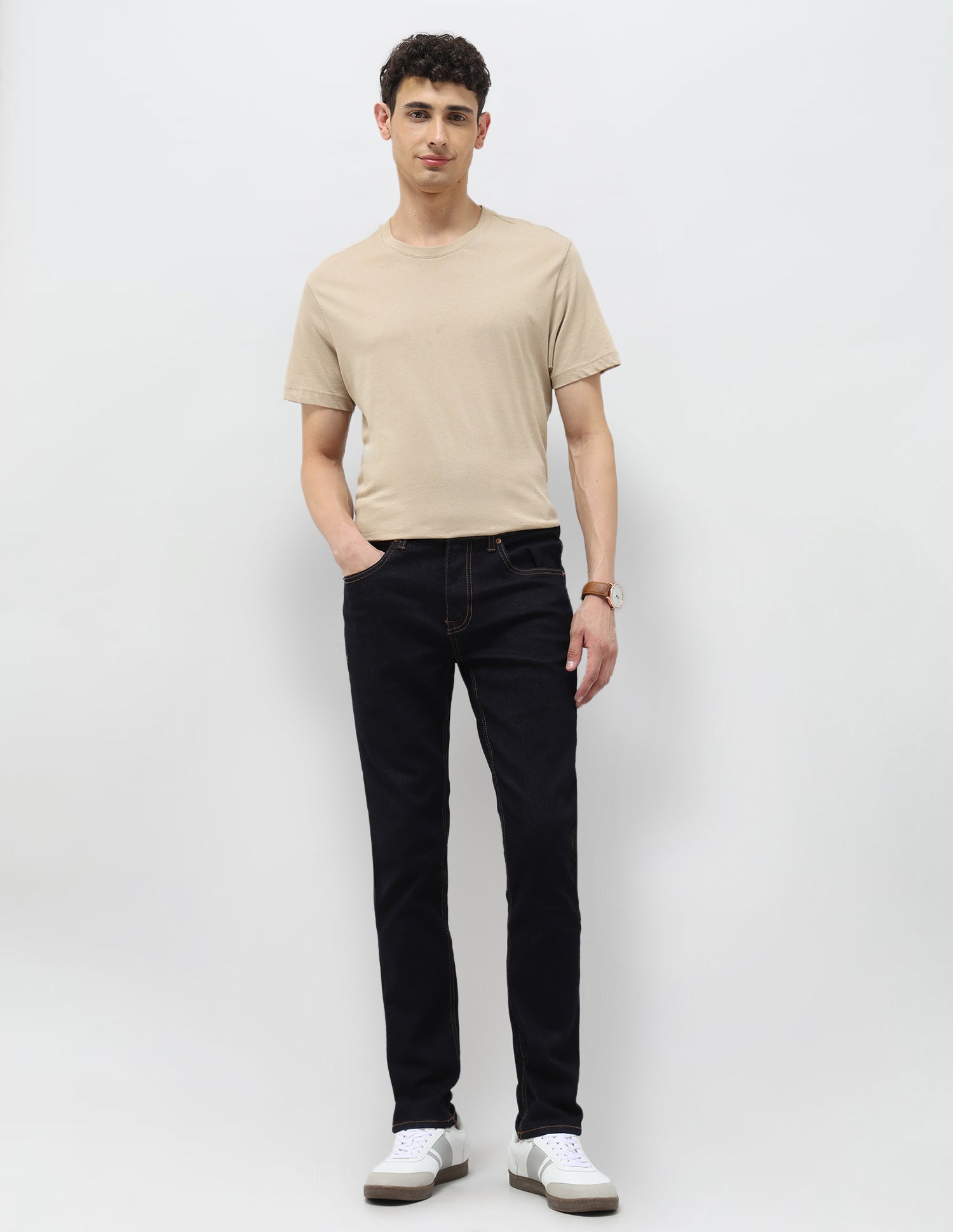 Brandon Slim Tapered Fit Blue Jeans Dark Indigo - U.S. POLO ASSN. | Large