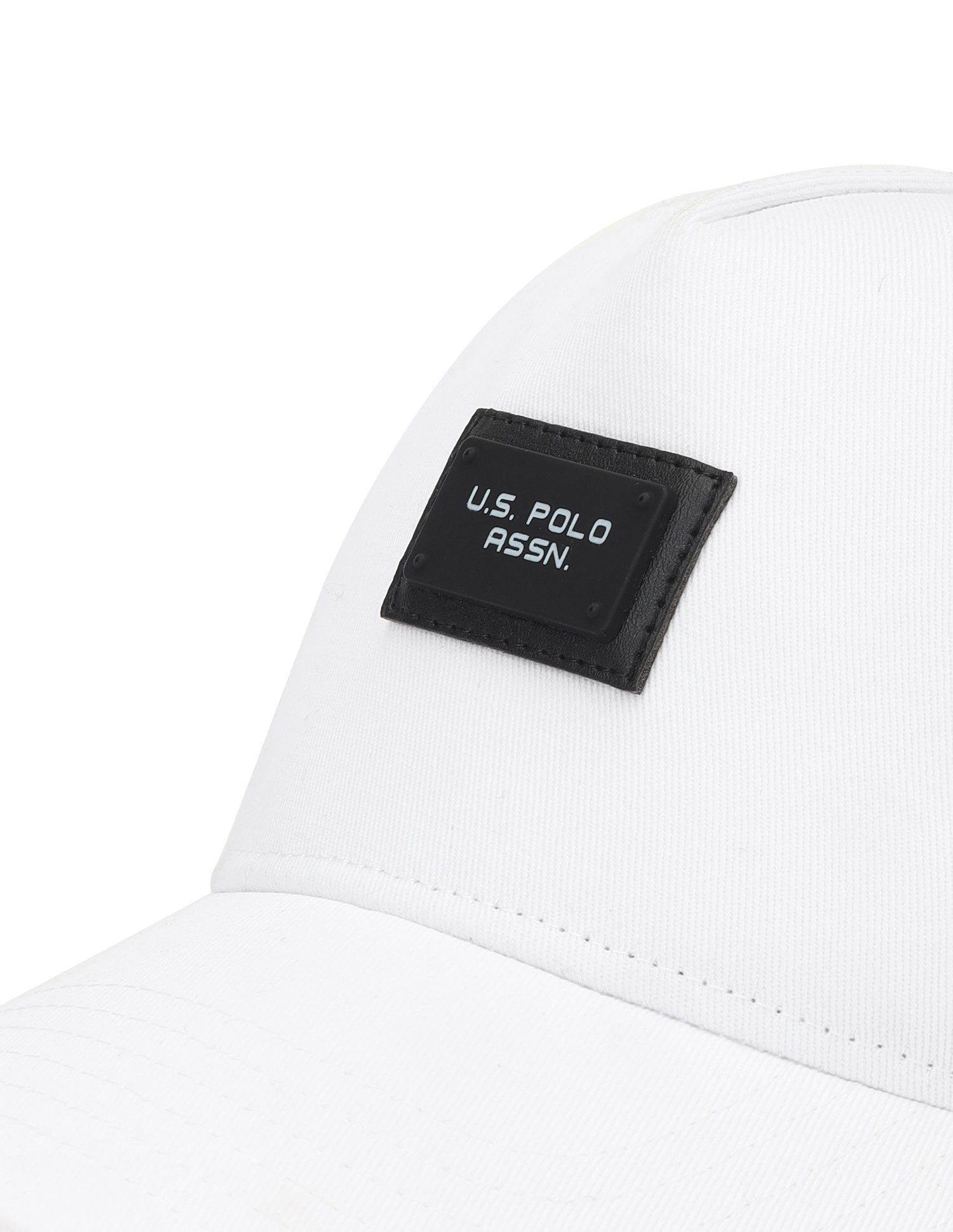 Brand Embossed Twill Cap White - U.S. Polo Assn. India | Large