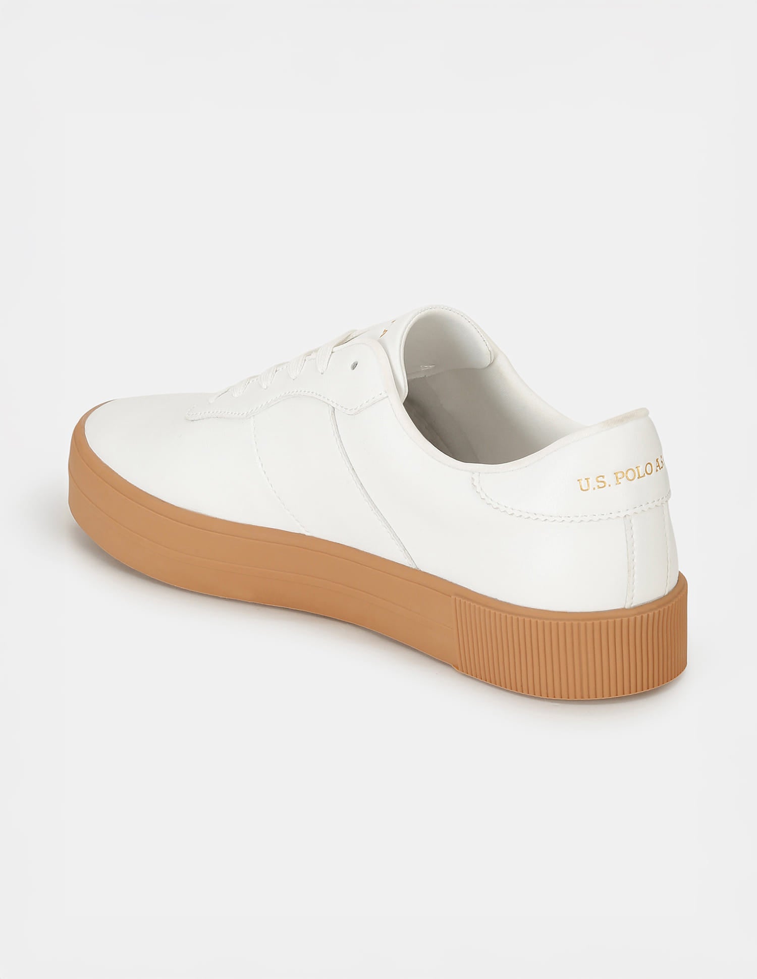 Men Round Toe Mees 2.0 Sneakers Off White - U.S. Polo Assn. India | Large
