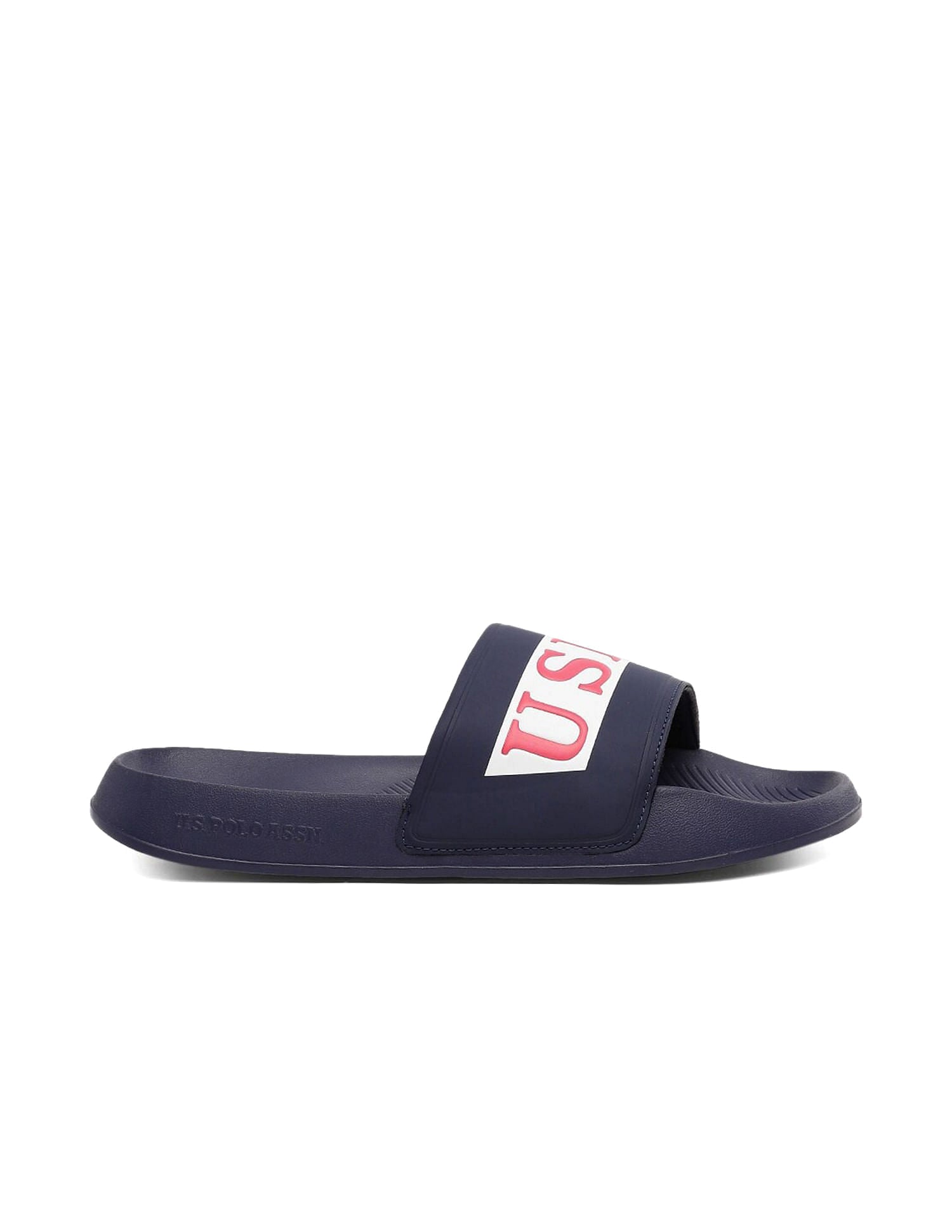 Men Harvey 6.0 Open Toe Flat Sandals Navy - U.S. POLO ASSN. | Large