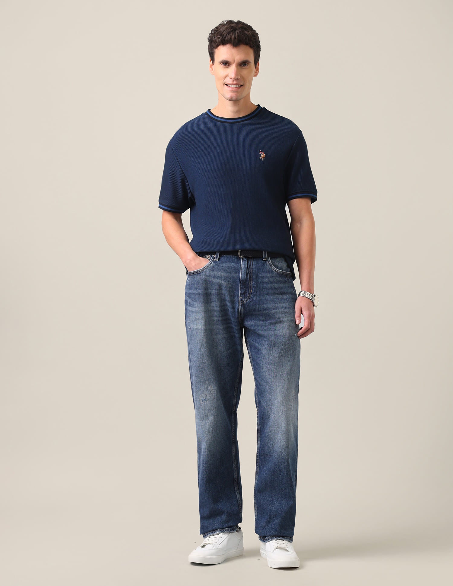 Logan Loose Fit Jeans Blue - U.S. Polo Assn. India | Large