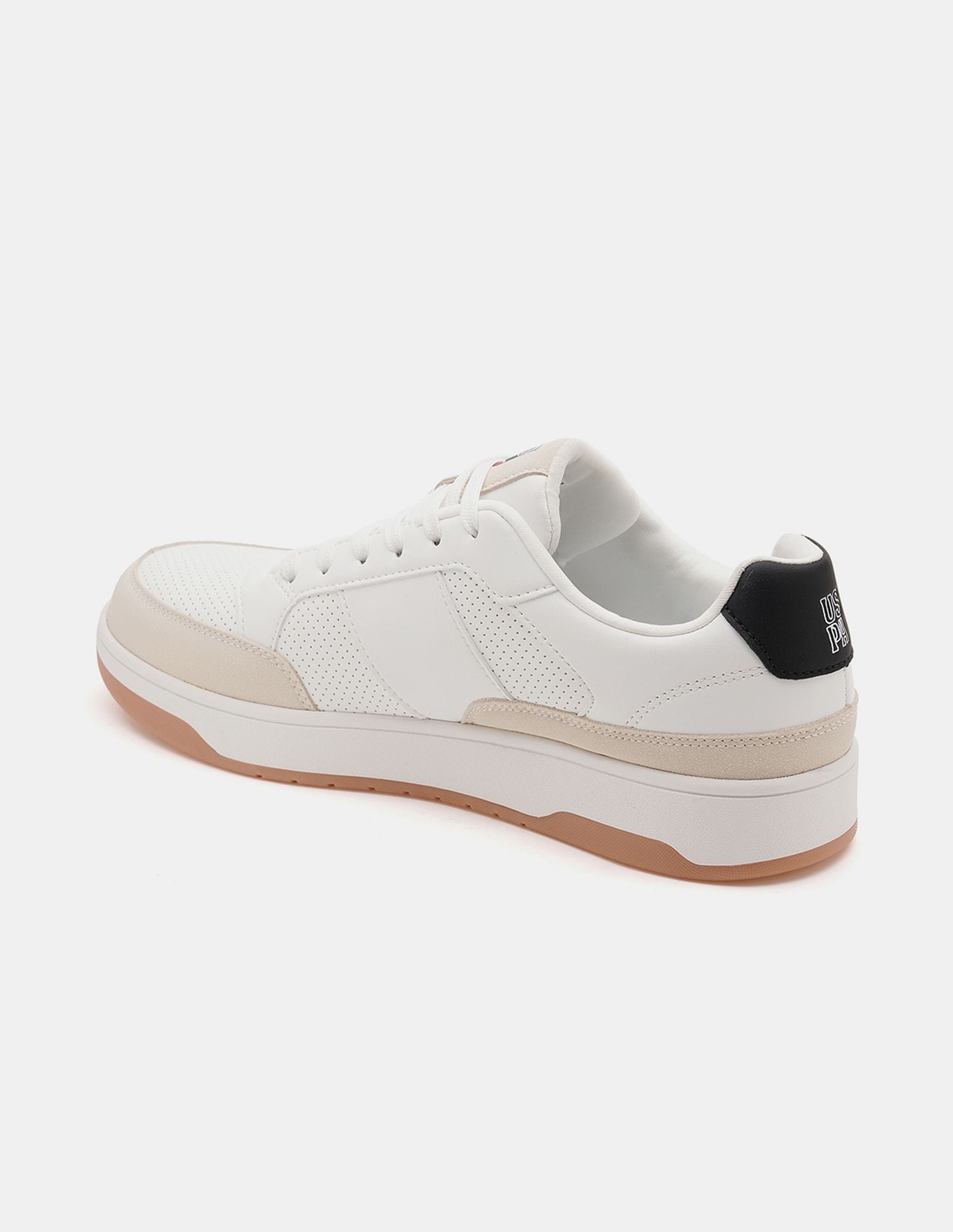 Men Simon Colour Blocked Sneakers White - U.S. Polo Assn. India | Large
