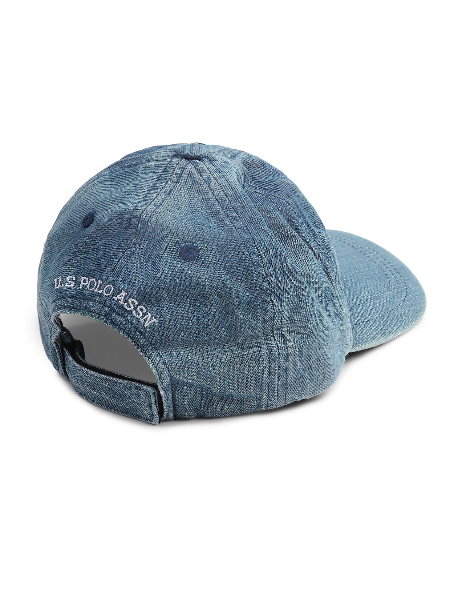 Embroidered Denim Cap Blue - U.S. Polo Assn. India | Large
