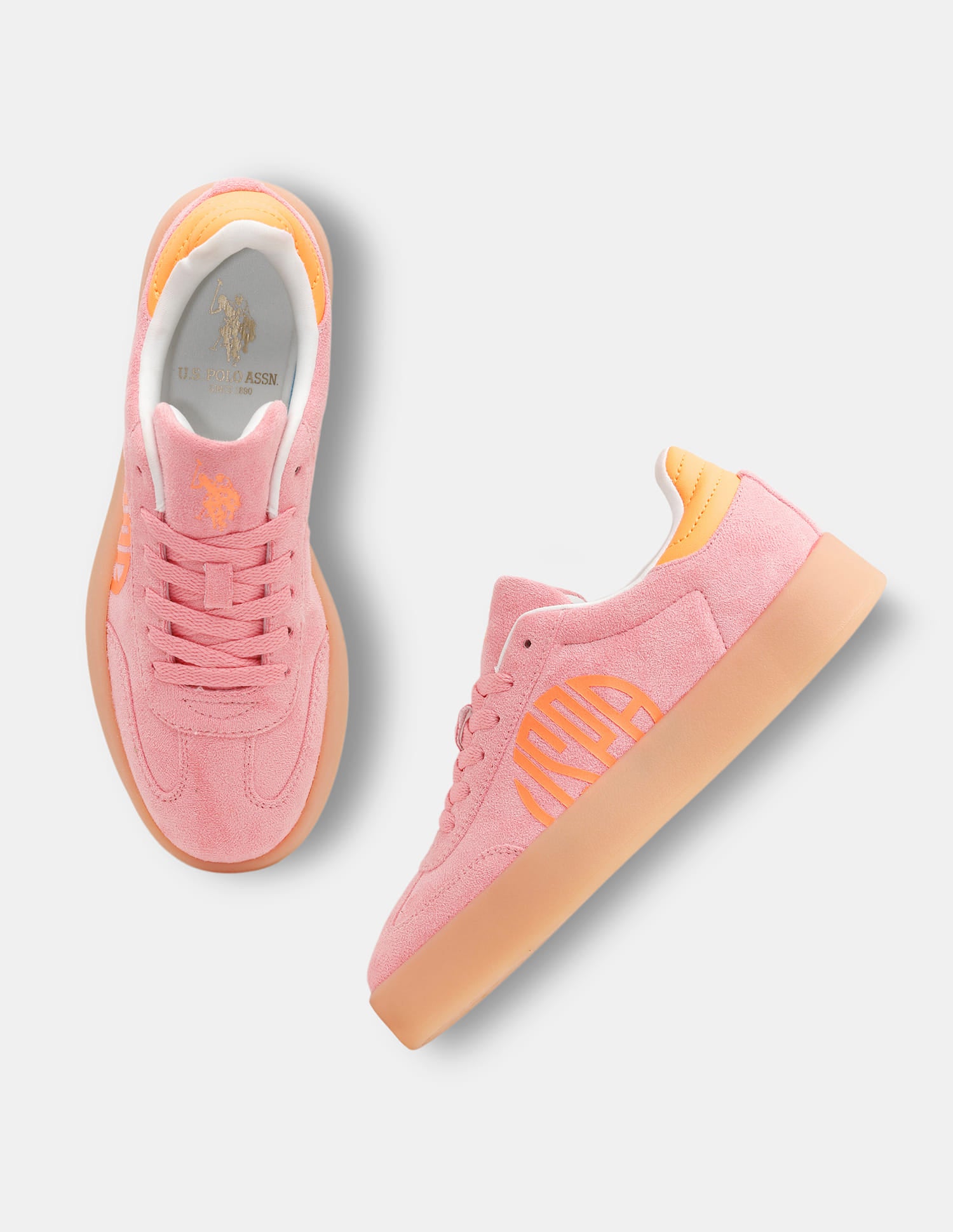 Noren Chunky Sneaker Shoes Pink - U.S. Polo Assn. India | Large