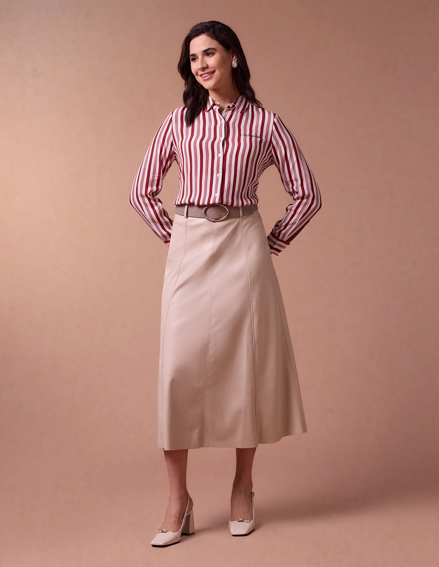 Relaxed Fit Vertical Stripe Shirt Multicolour - U.S. POLO ASSN. | Large