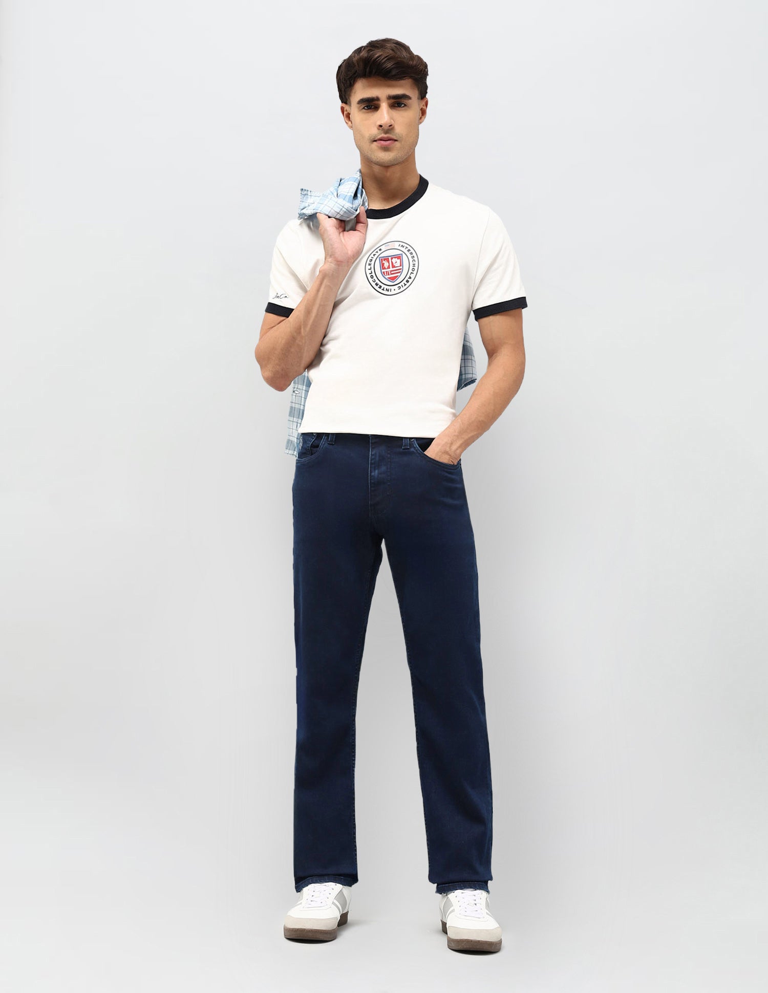 Harold Slim Straight Fit Modern Vintage Jeans Dark Wash - U.S. POLO ASSN. | Large