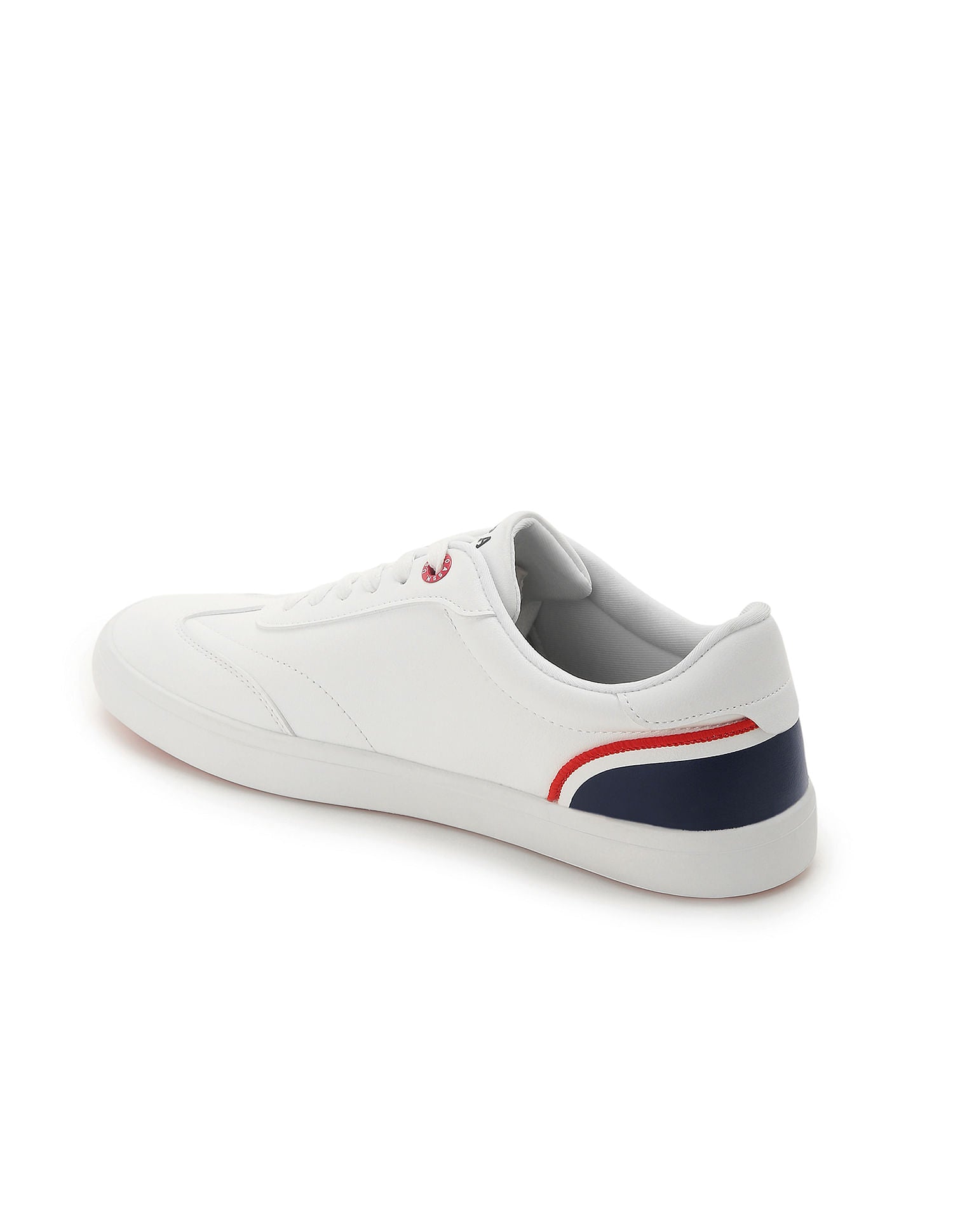 Men Solid Oskar 2.0 Sneakers Off White - U.S. Polo Assn. India | Large