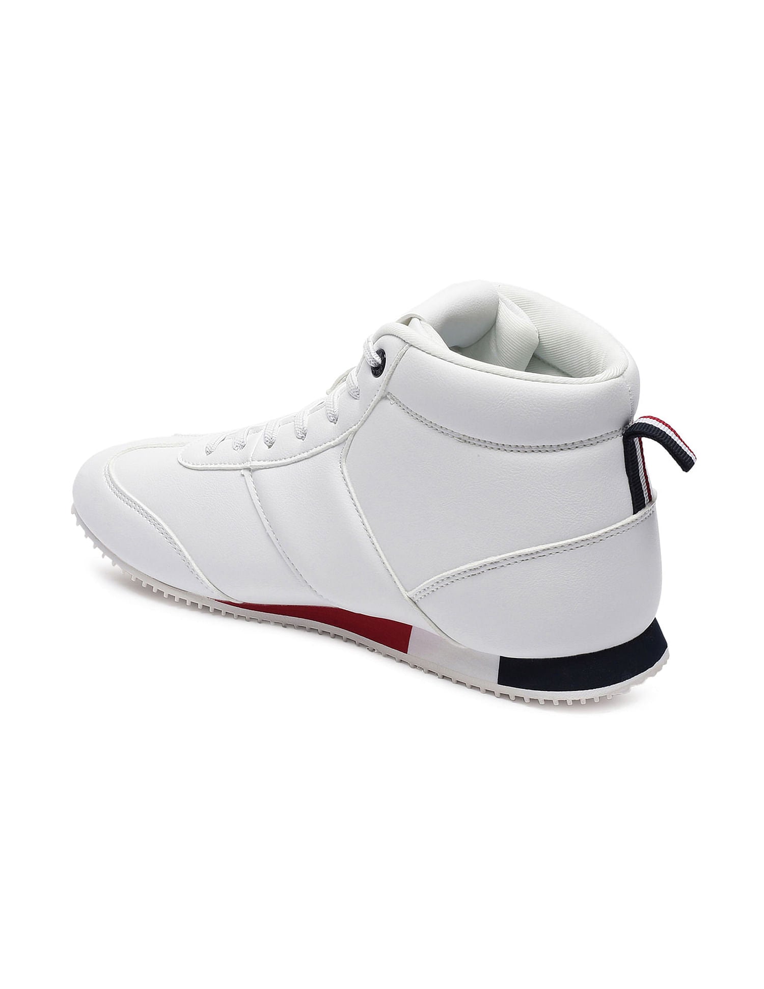 Men Rentso 2.0 Off White Retro Mid Top  Sneakers Off White - U.S. Polo Assn. India | Large
