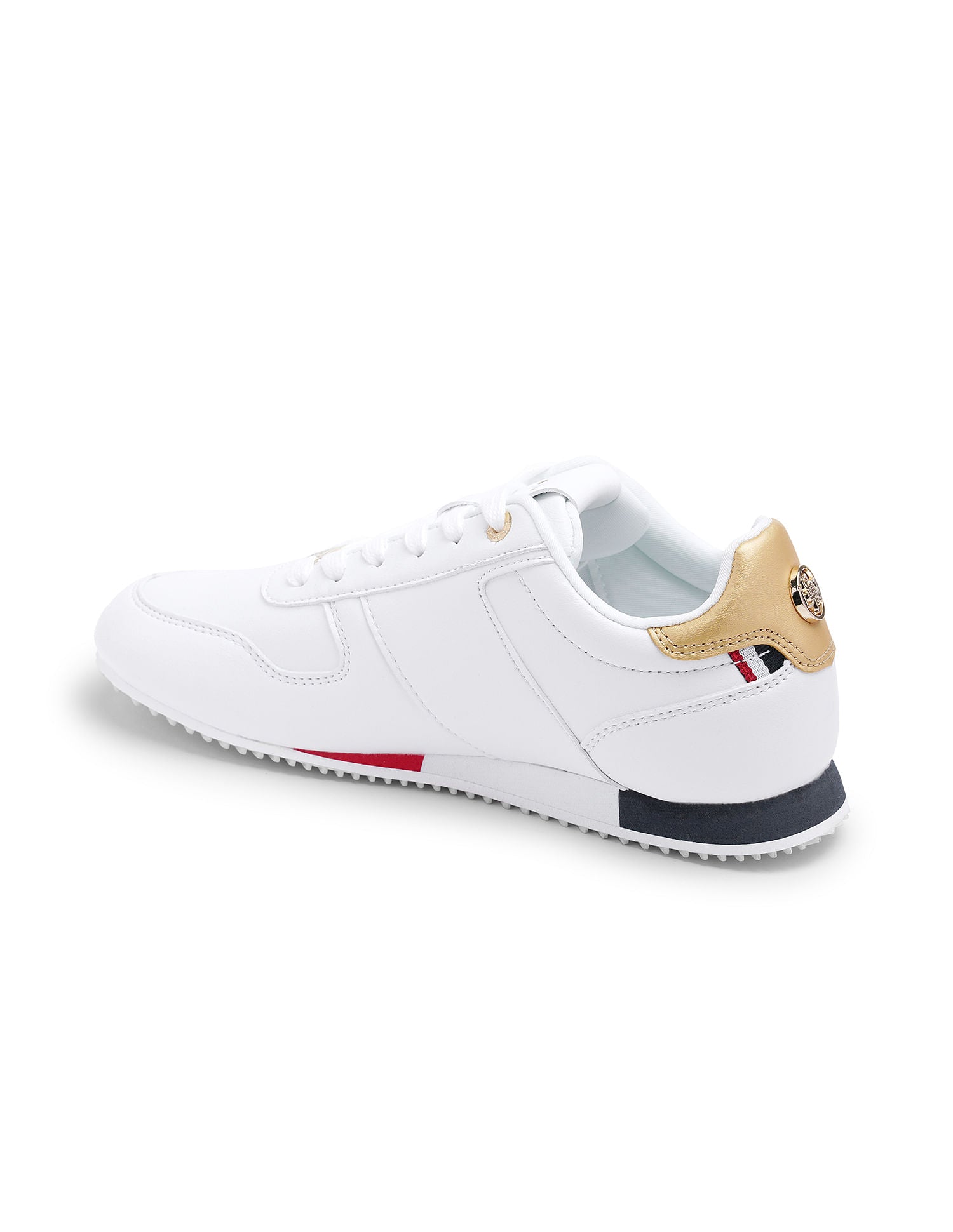 Women Lace Ups Logo Sorrento 2.0 Sneakers White - U.S. POLO ASSN. | Large