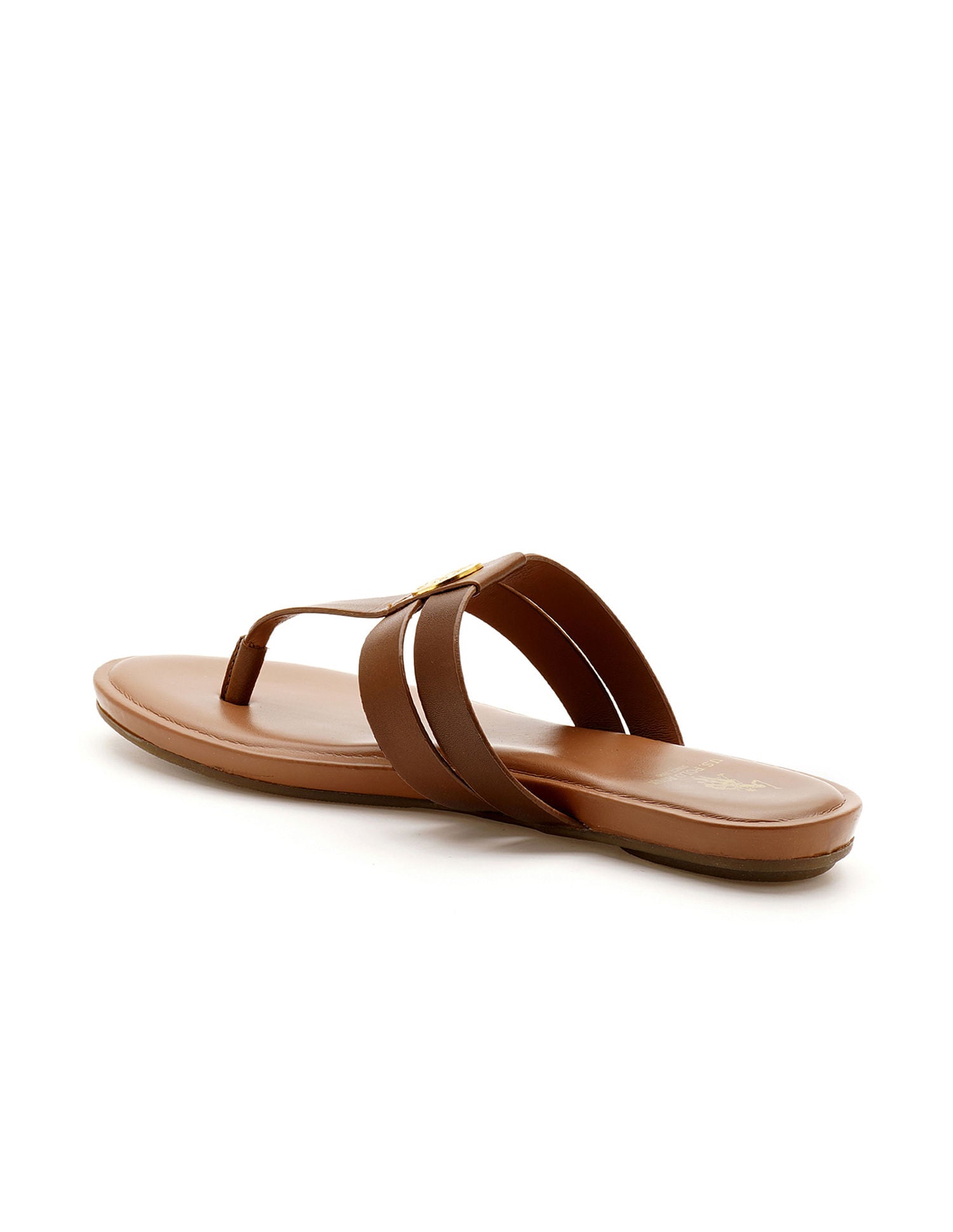 Women Micky Solid Flats Tan - U.S. POLO ASSN. | Large