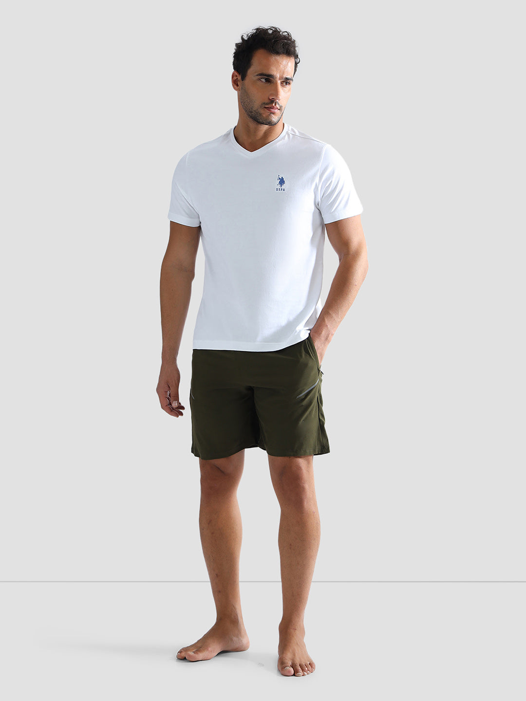 Signature Logo Pure Cotton I021 Boxers - Pack Of 1 Lt.Blue - U.S. POLO ASSN. | Large