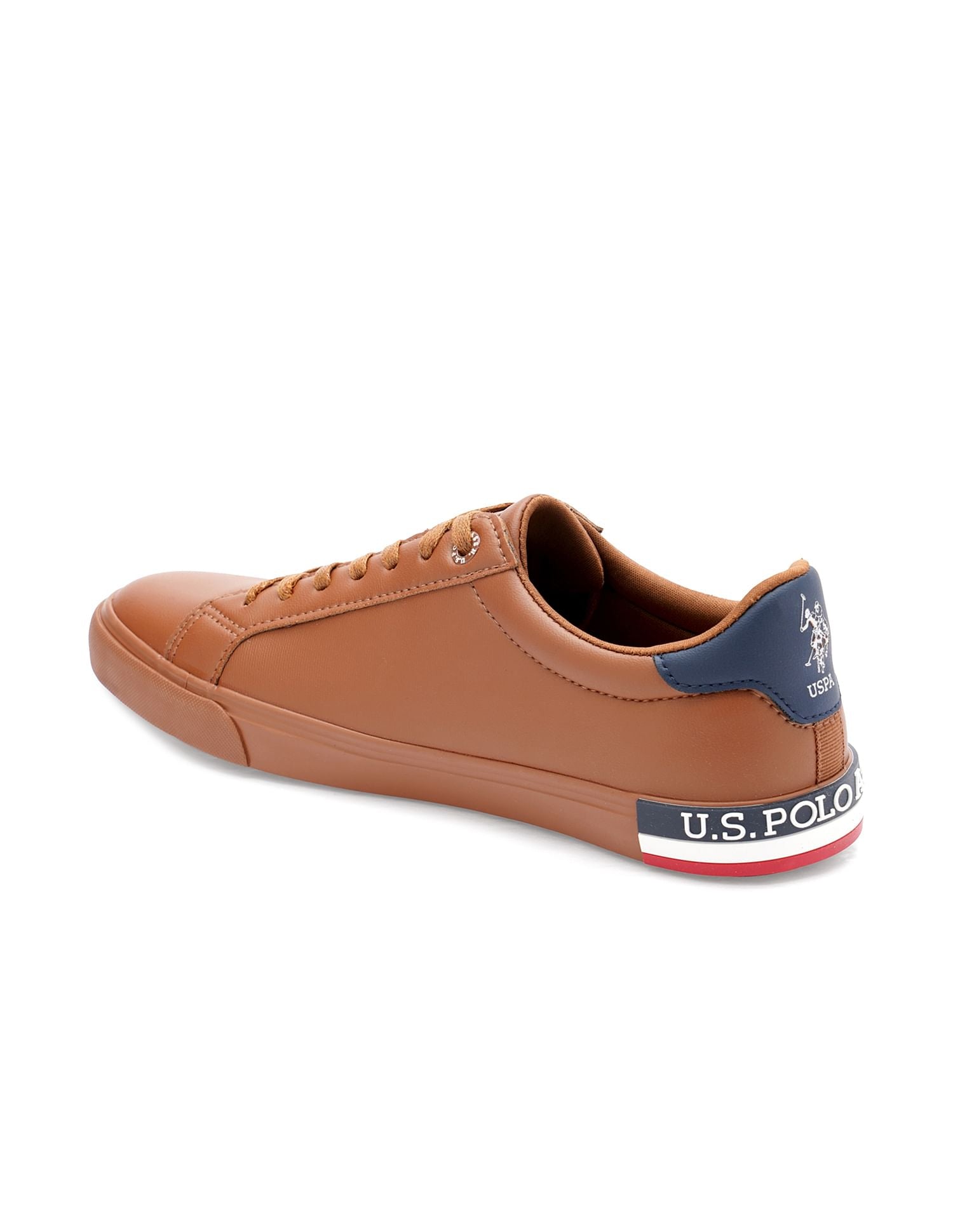 Men Lace Up Ramus Sneakers Tan - U.S. POLO ASSN. | Large