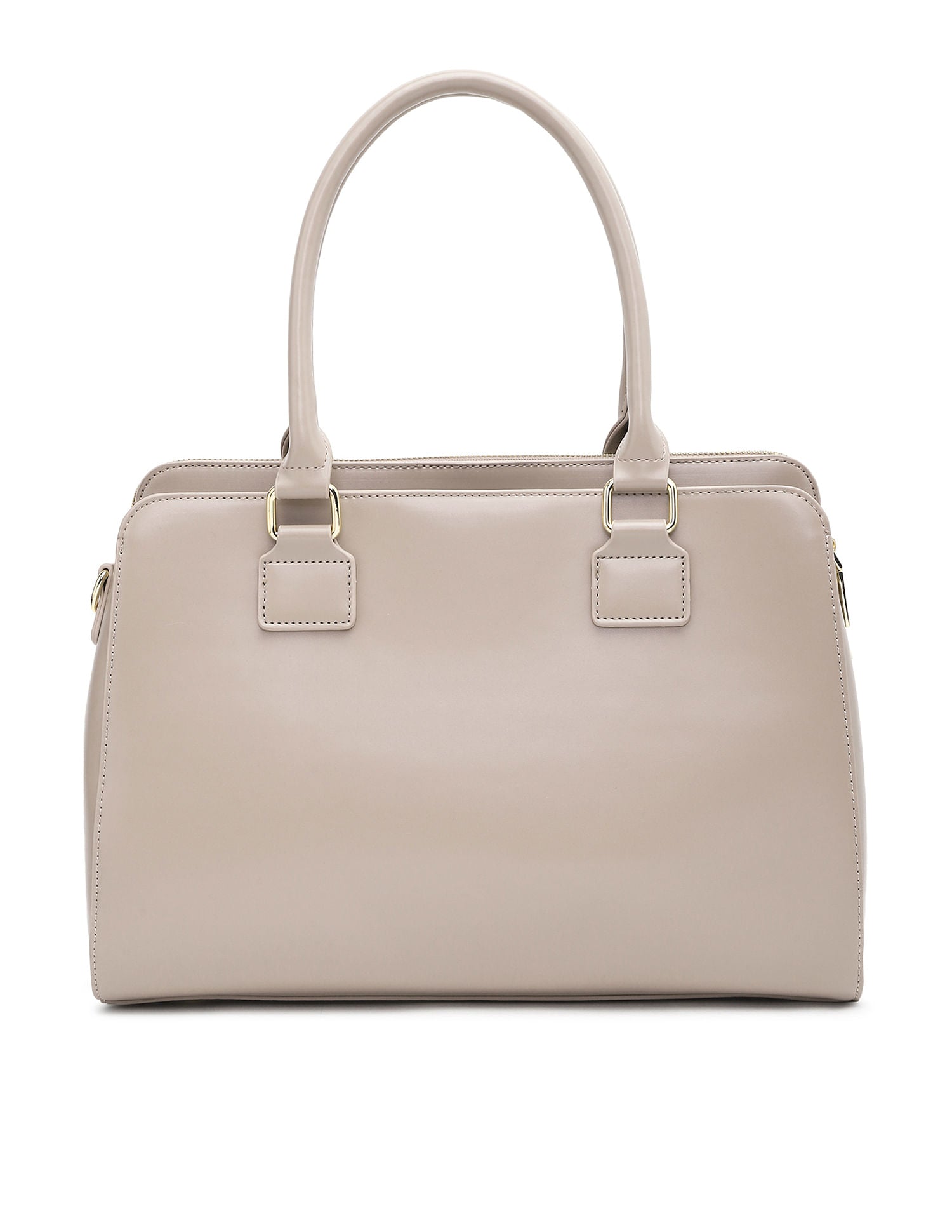 Women Alexa Satchel Bag Beige - U.S. Polo Assn. India | Large