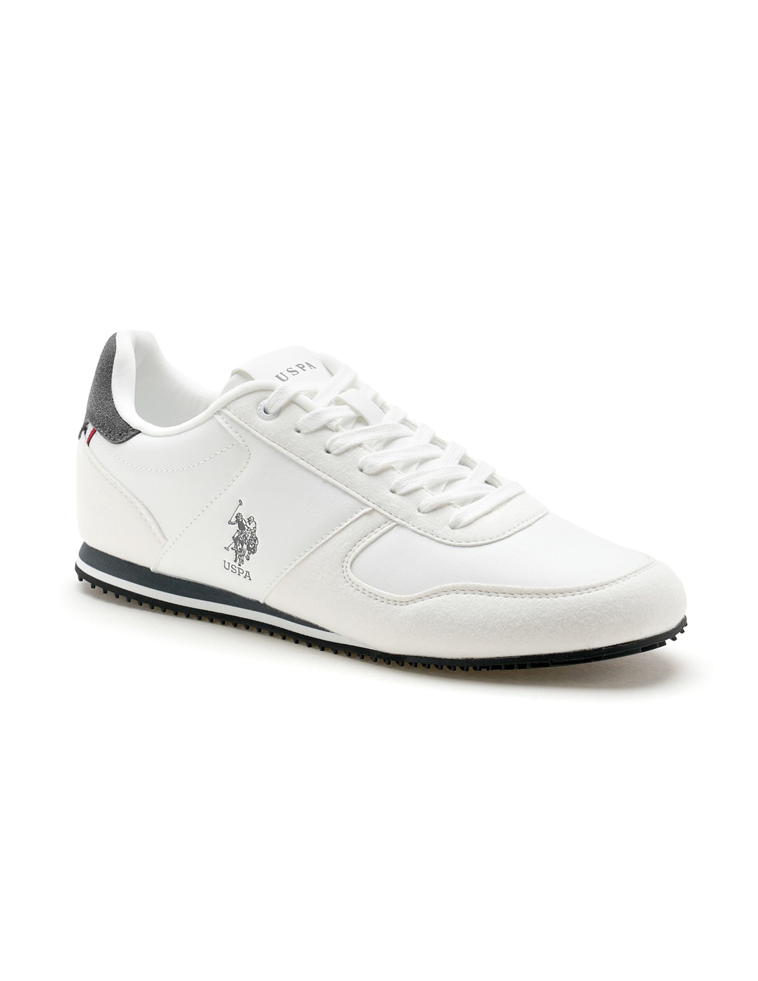 Men Sorrento 4.0 White Retro Sneakers White - U.S. Polo Assn. India | Large