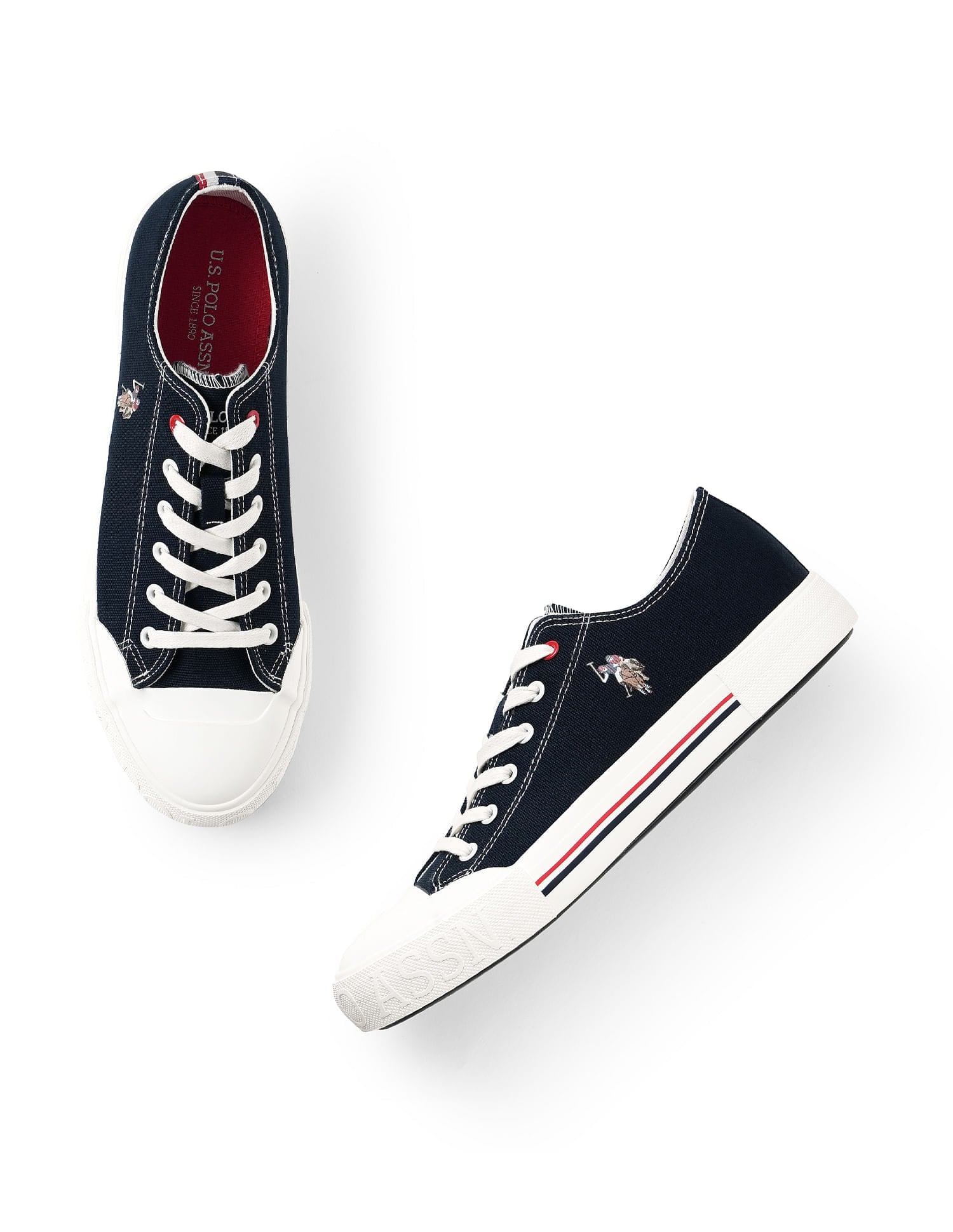 Men Drew 2.0 Solid Sneakers Blue - U.S. Polo Assn. India | Large