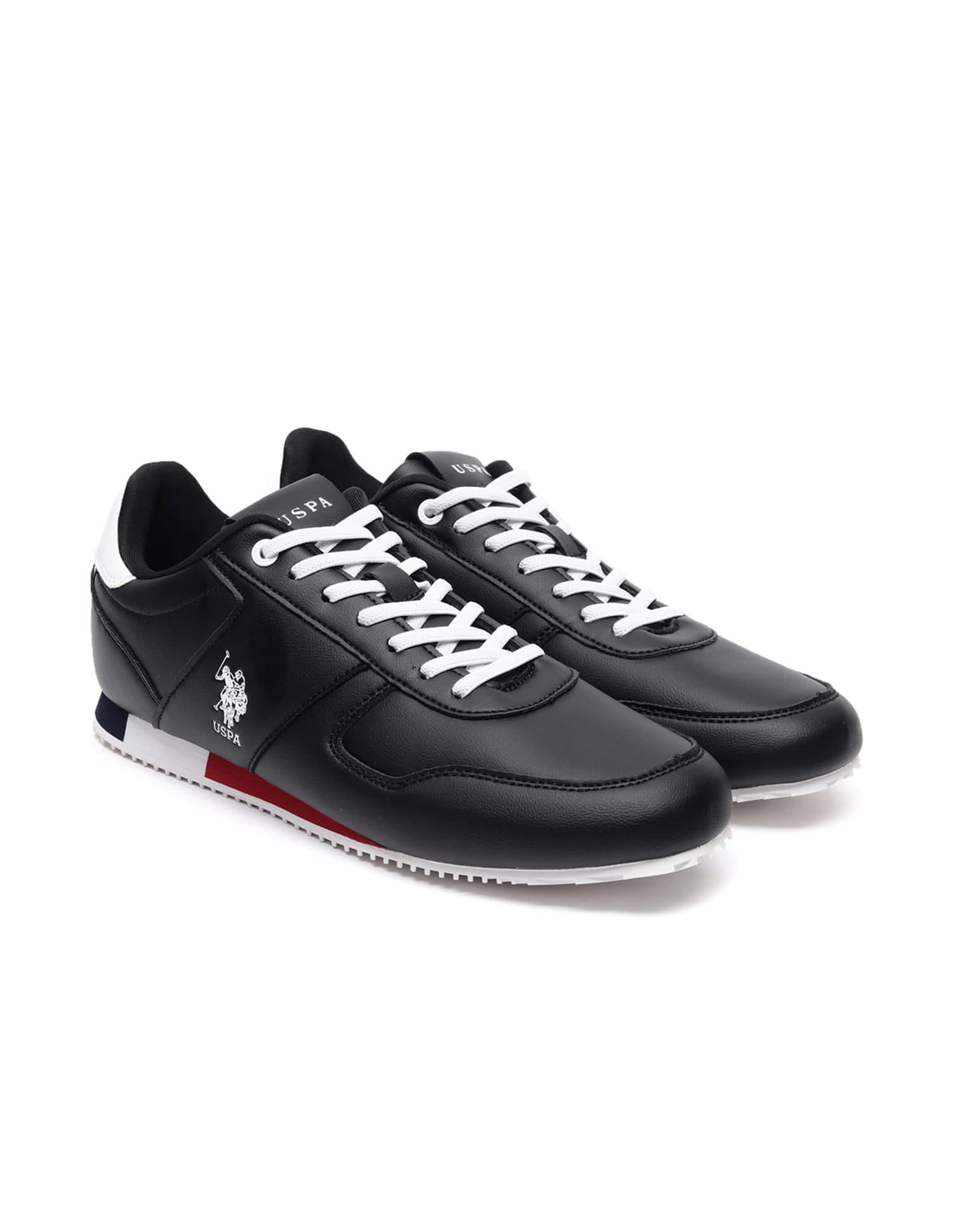 Men Lace-Ups Sorrento 5.0 Sneakers Black - U.S. Polo Assn. India | Large