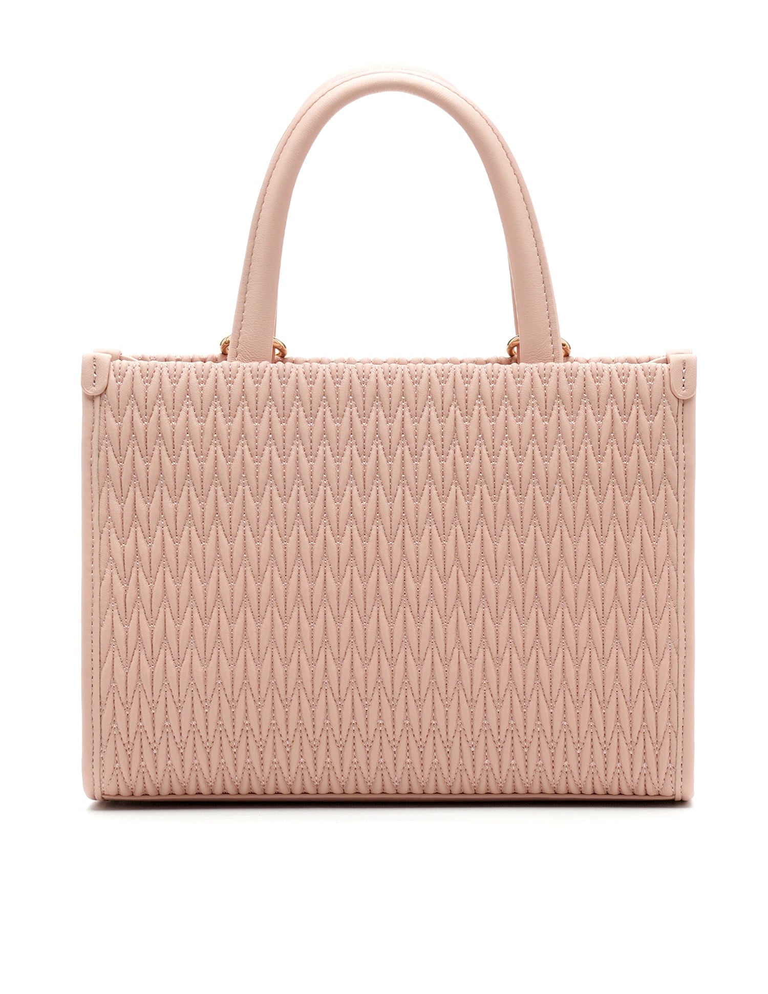 Chloe Textured Satchel Bag Nude - U.S. POLO ASSN. | Large