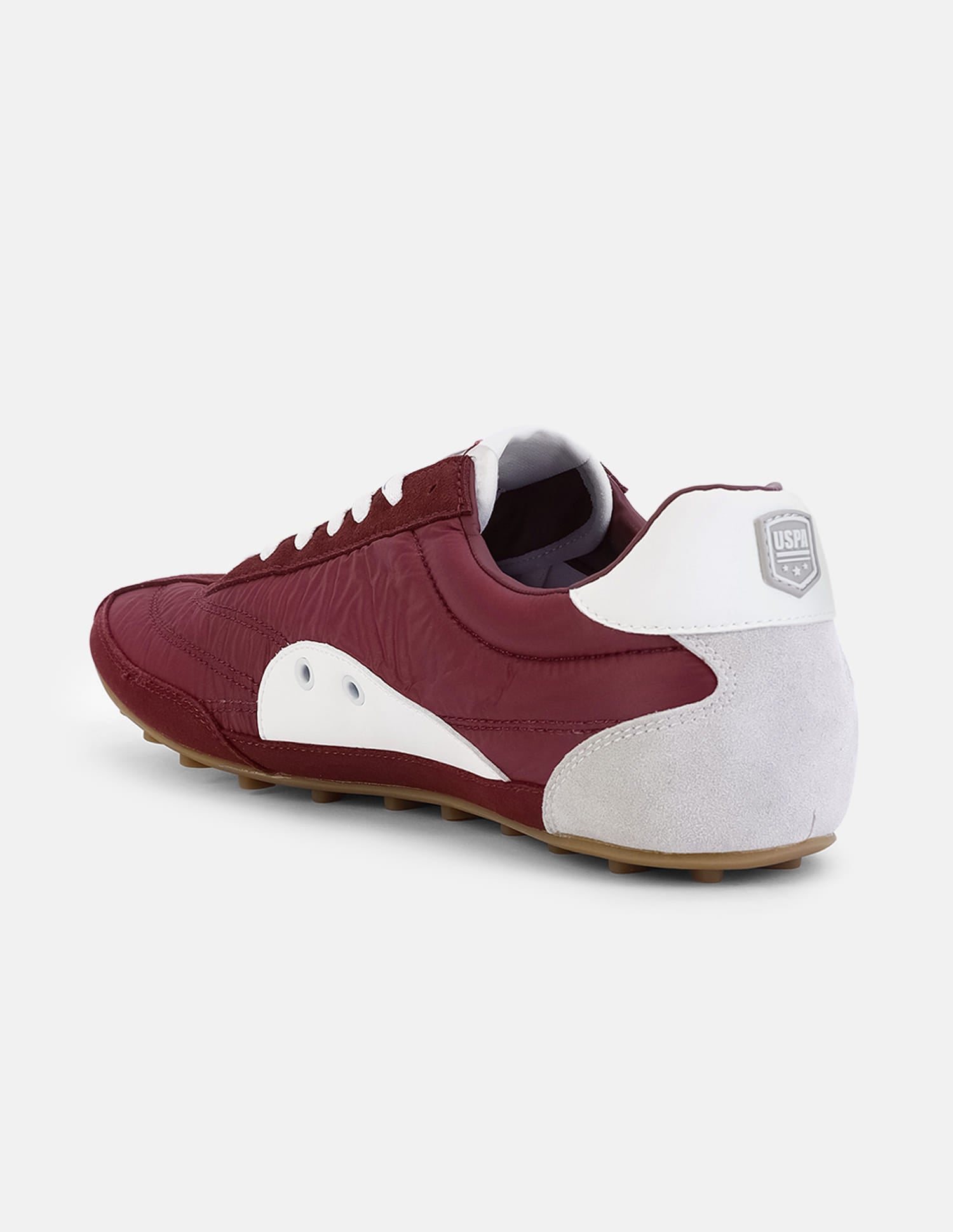 Colour Blocked Turf Pro Sneakers Burgundy - U.S. Polo Assn. India | Large