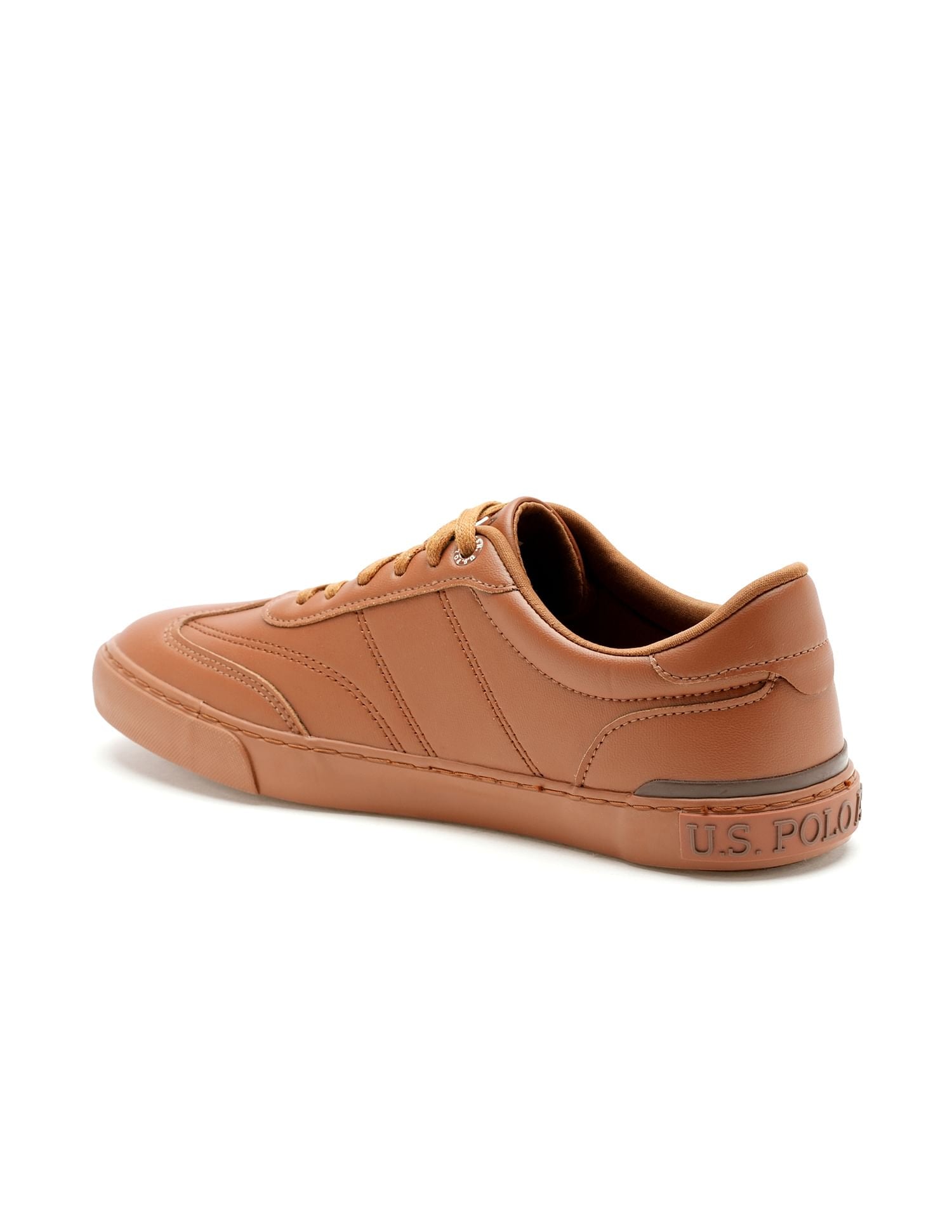 Men Solid Gian Sneakers Tan - U.S. POLO ASSN. | Large