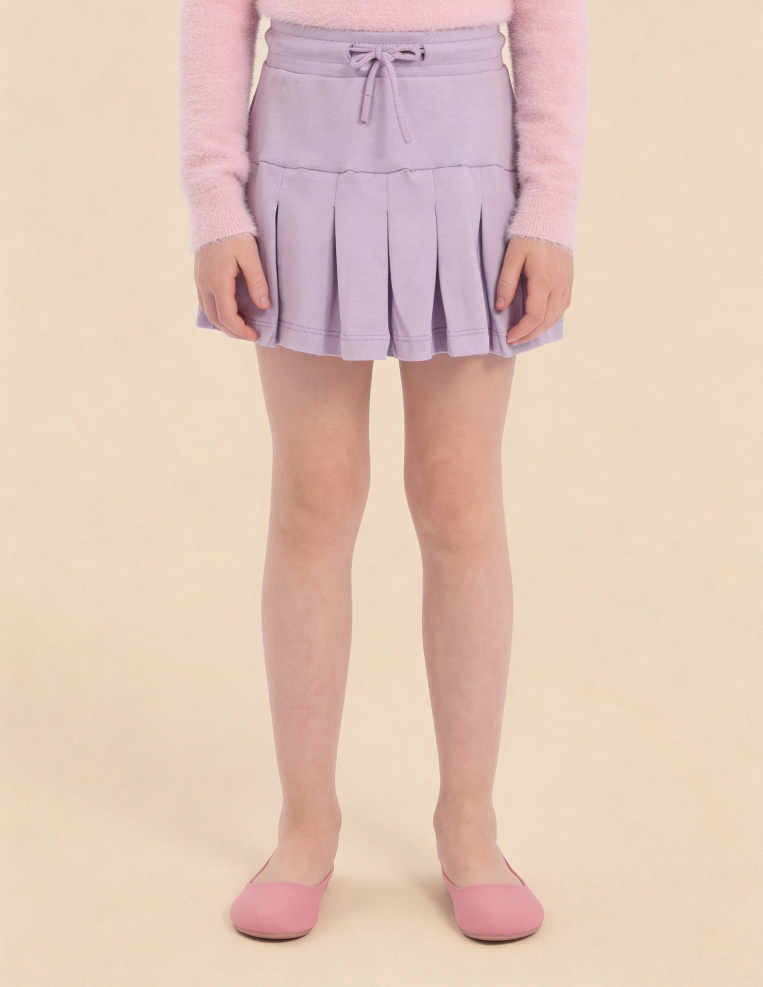 Girls Solid Pleated Skirt Purple - U.S. Polo Assn. India | Large