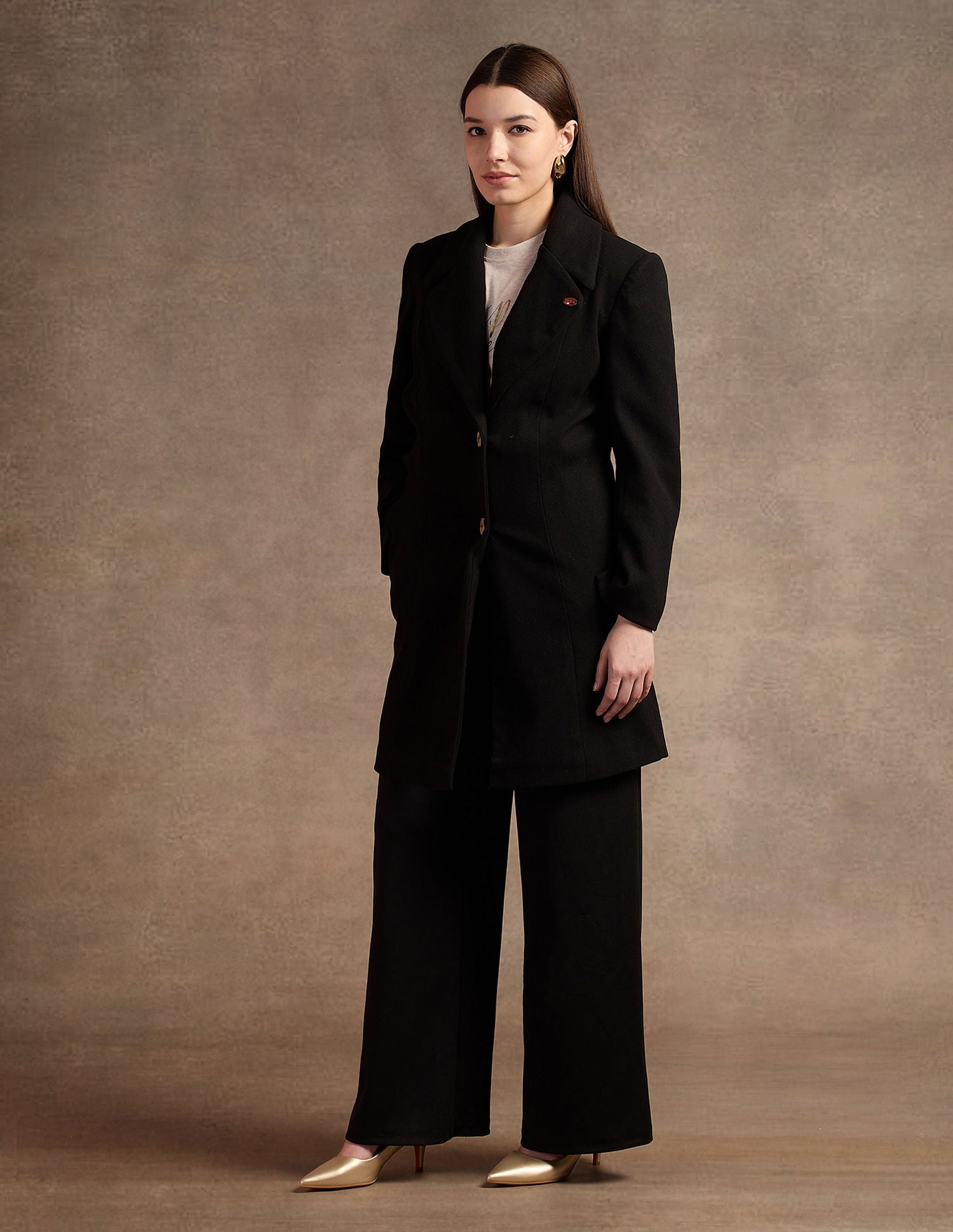 Long Line Solid Jacket Black - U.S. POLO ASSN. | Large