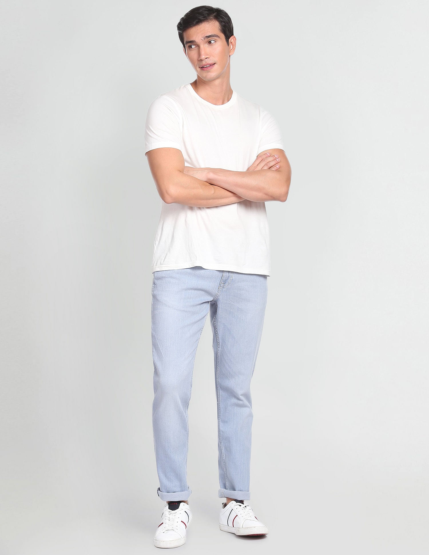 Brandon Americana Premium Jeans Light Blue - U.S. Polo Assn. India | Large