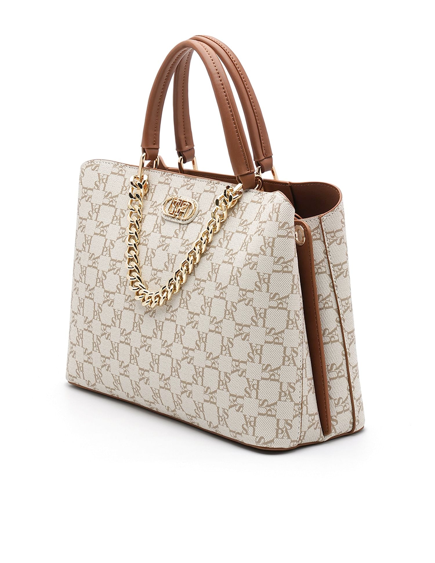 Zoe Monogram Hangbag Off White - U.S. POLO ASSN. | Large