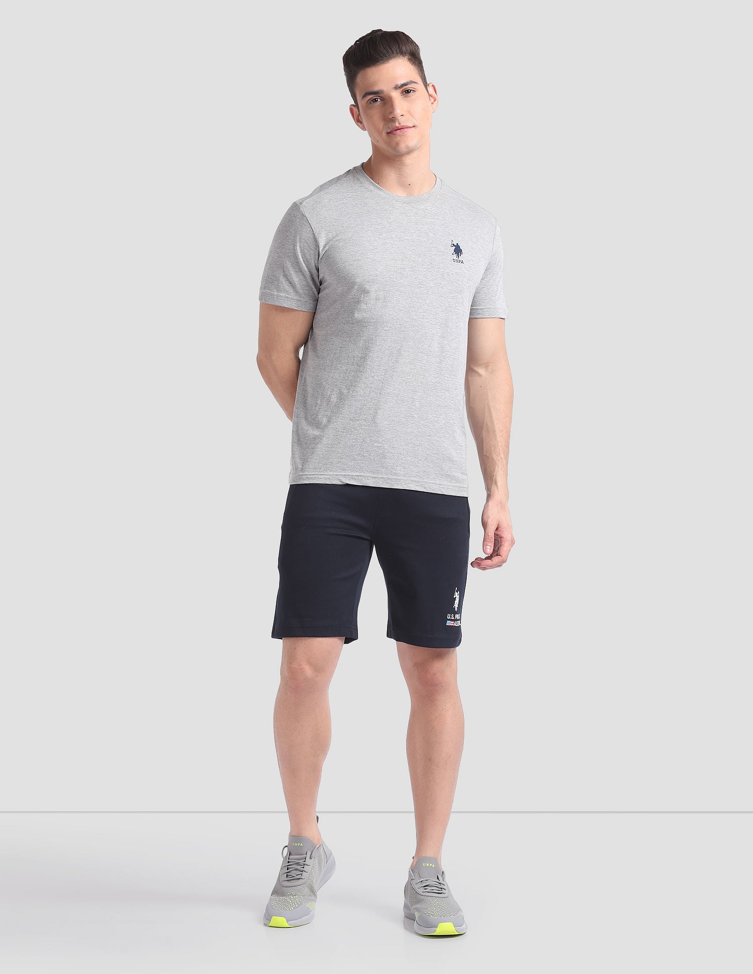 High Strength LS004 Lounge Shorts - Pack Of 1 Navy - U.S. POLO ASSN. | Large