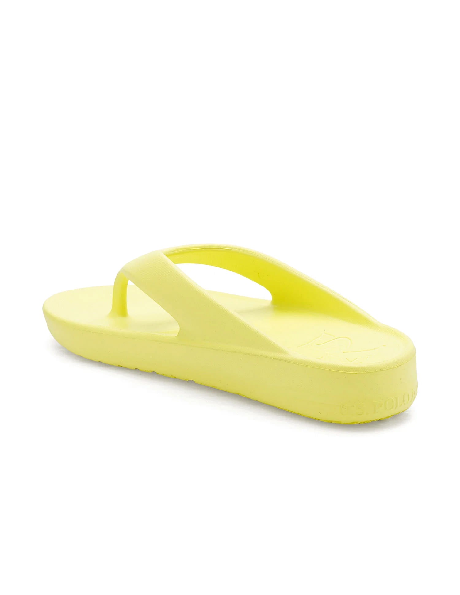 Men Axel 2.0 Yellow Foam Walk Flip Flop Yellow - U.S. Polo Assn. India | Large