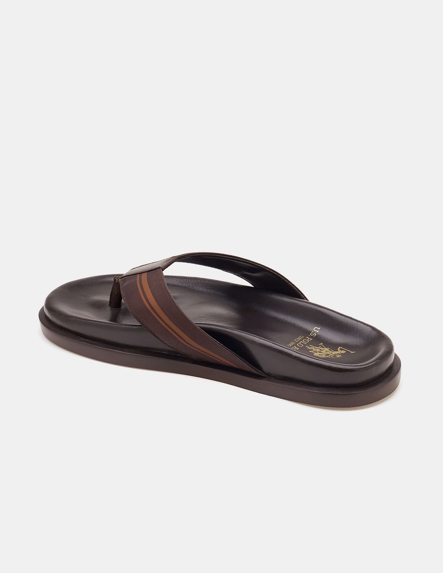 Men Paul Slippers Brown - U.S. POLO ASSN. | Large