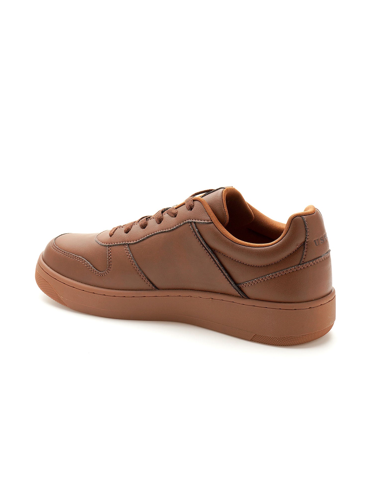 Men Jaxon Brown Retro Court Sneakers