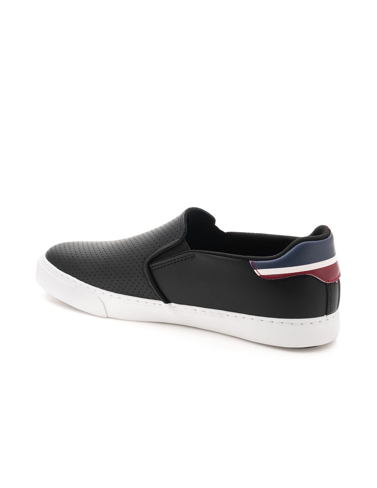 Men Campbell 2.0 Textured Sneakers Black - U.S. Polo Assn. India | Large