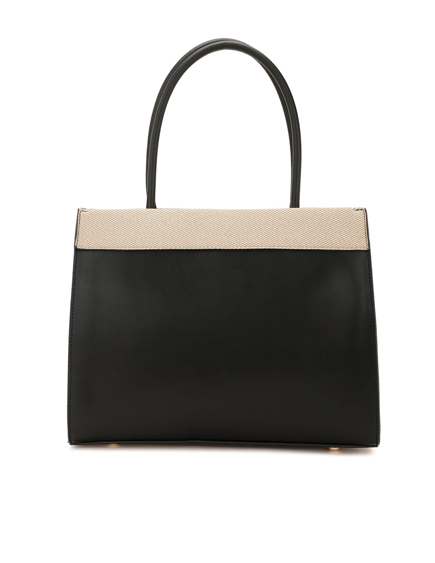 Alina 2.0 Colourblocked Satchel Handbag Black - U.S. Polo Assn. India | Large