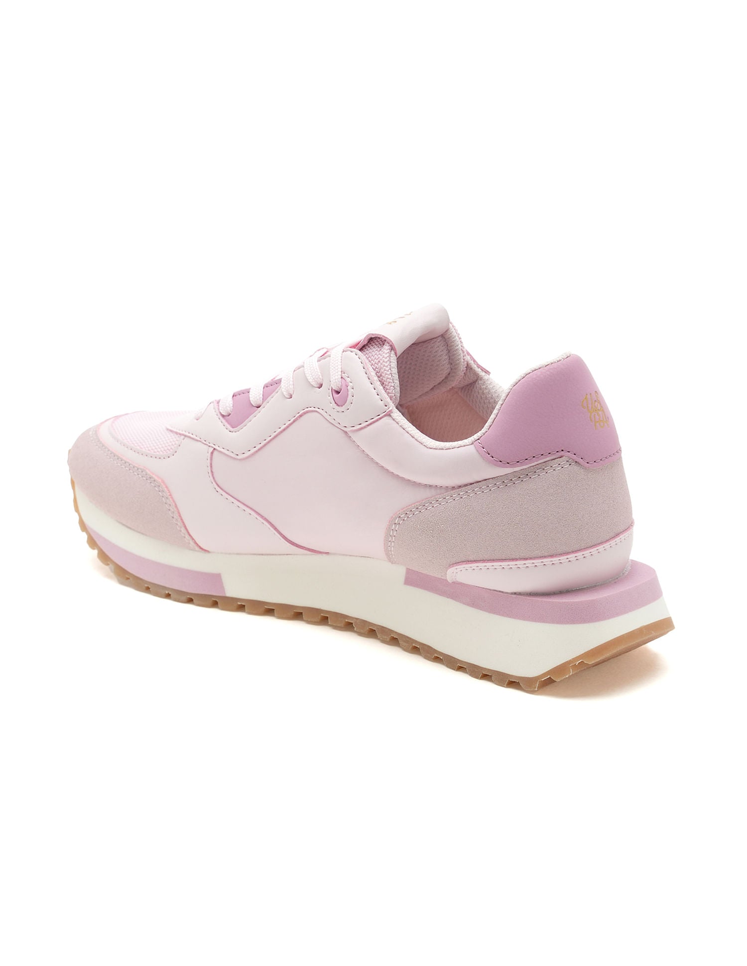 Women Cleo Suede Sneakers Pink - U.S. Polo Assn. India | Large