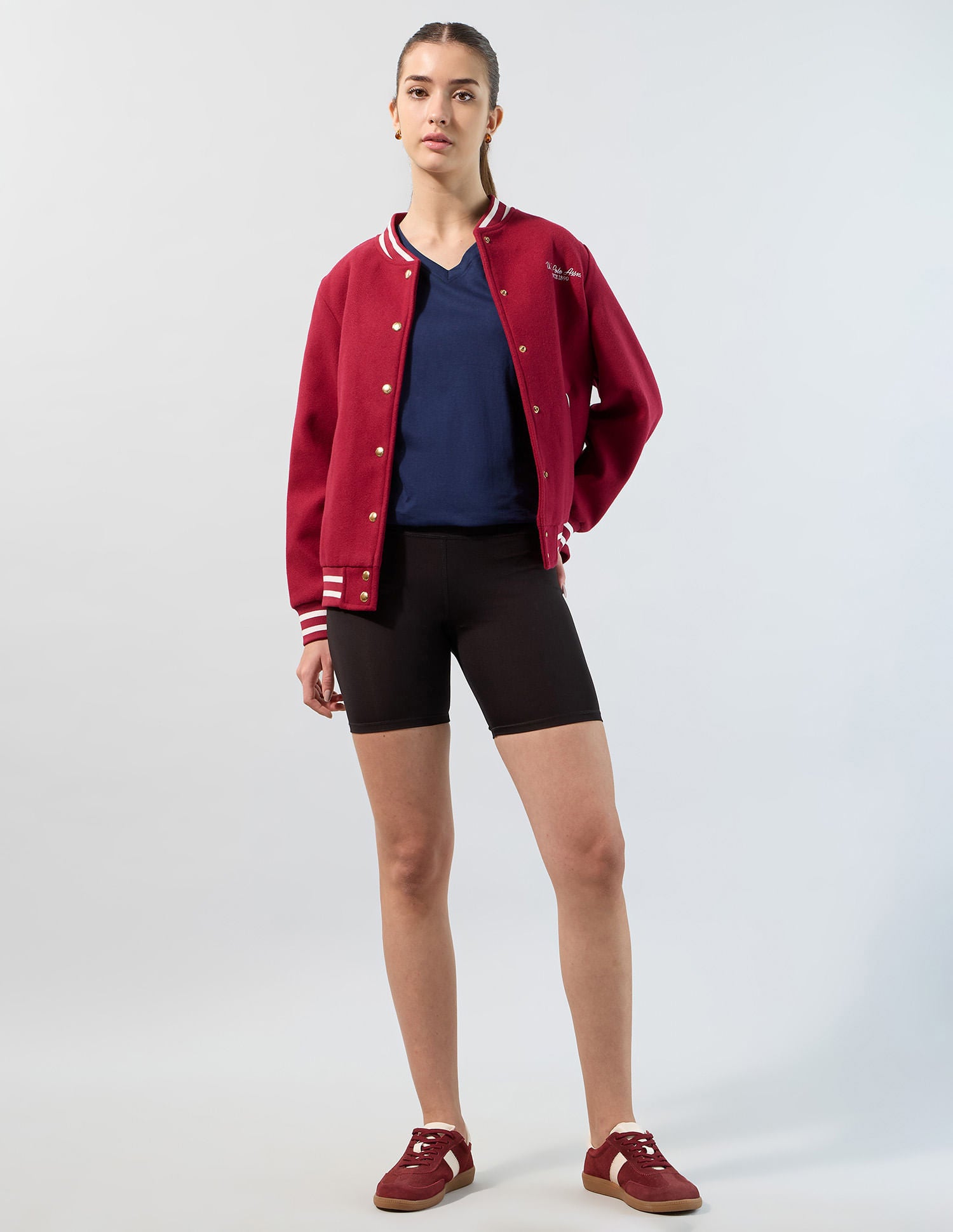 Solid Regular Fit T-Shirt Navy - U.S. POLO ASSN. | Large