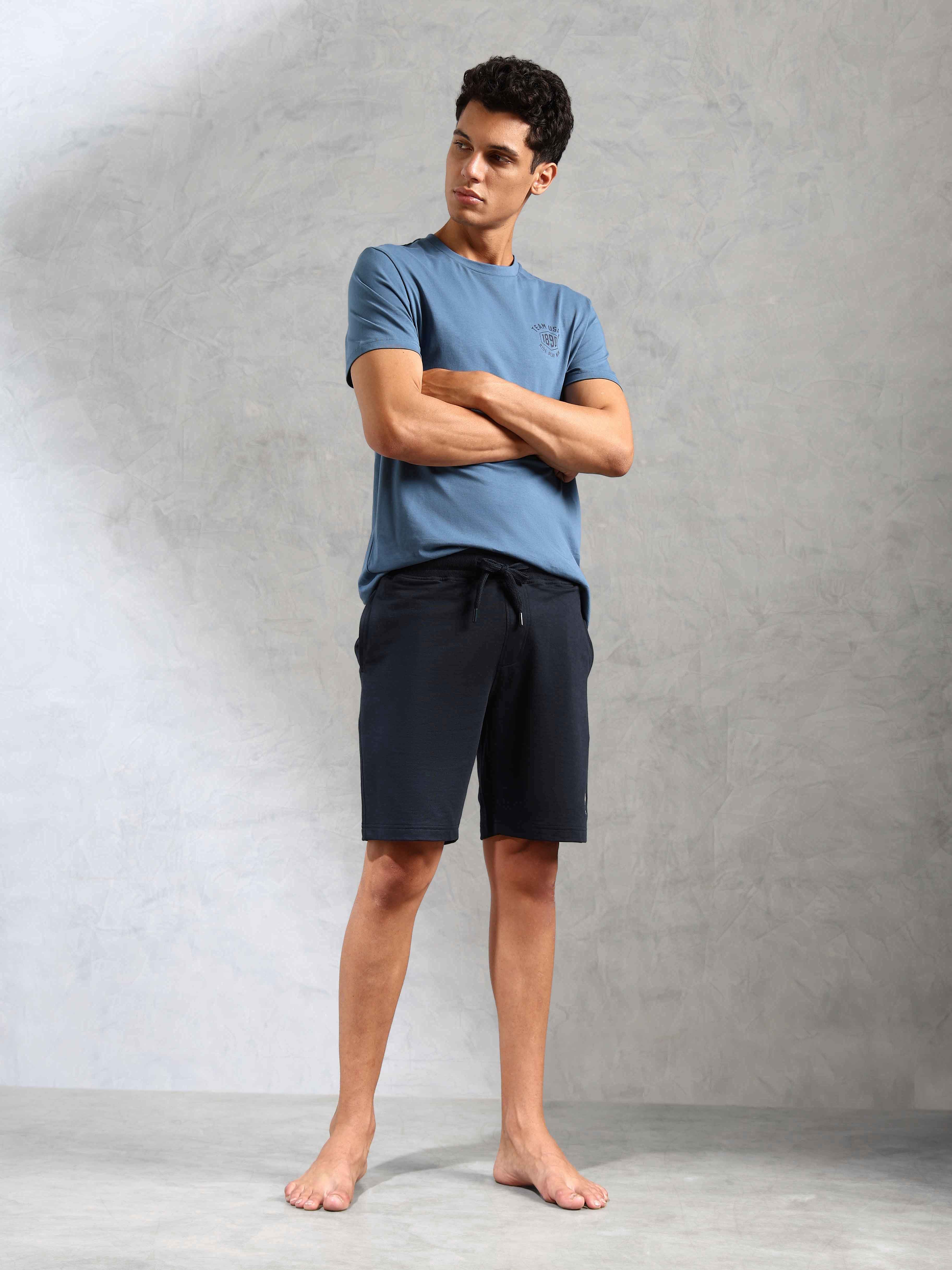 Comfort Fit OES07 Lounge Shorts - Pack Of 1 Navy - U.S. POLO ASSN. | Large