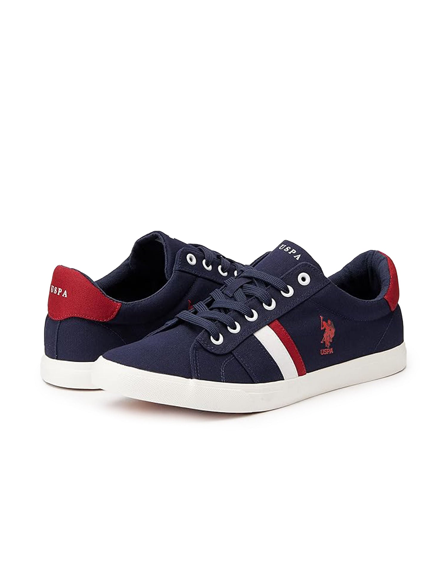 Men Colour Block Abor Sneakers Navy - U.S. POLO ASSN. | Large