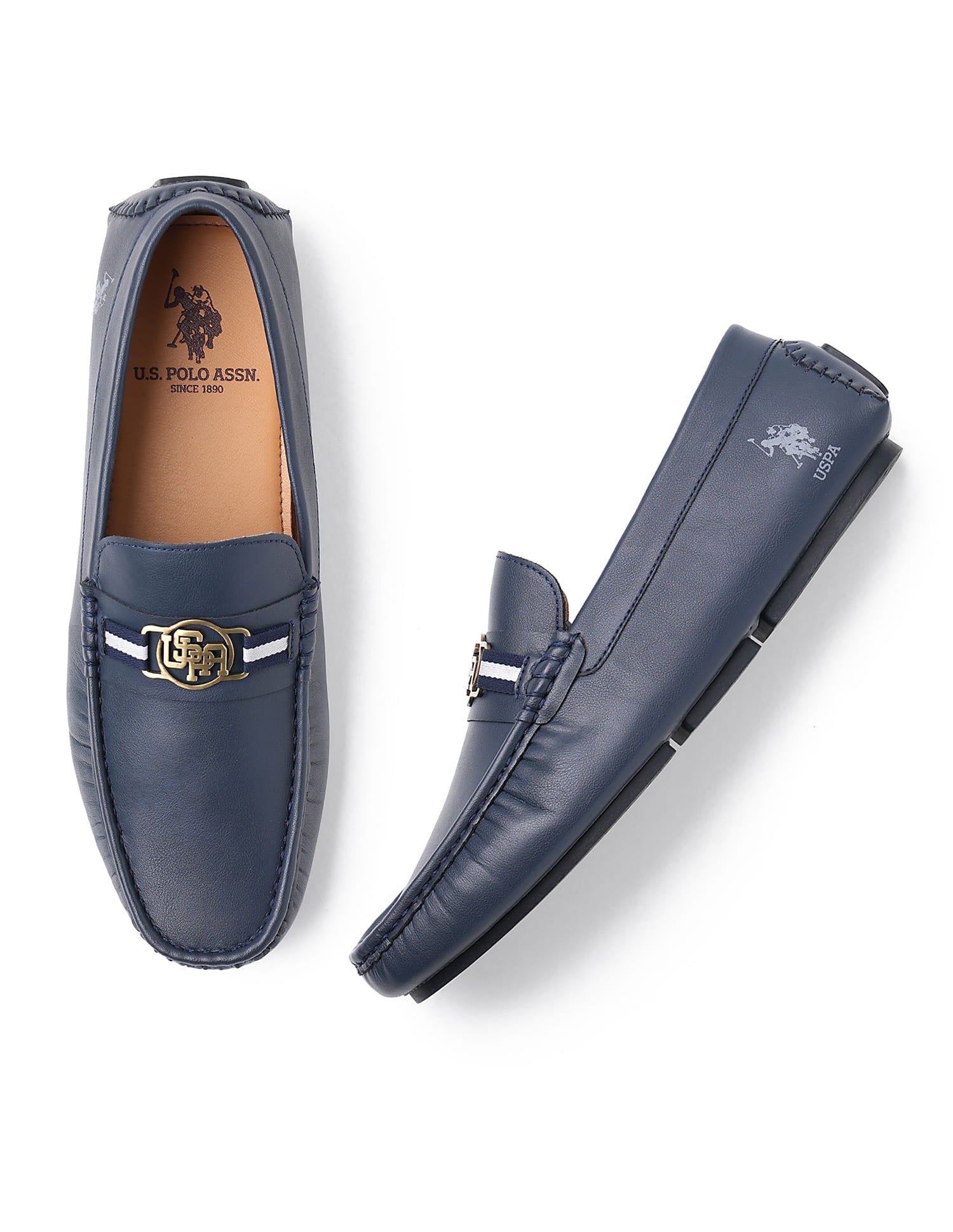 Men Fritof 3.0 Slip On Shoes Navy - U.S. Polo Assn. India | Large