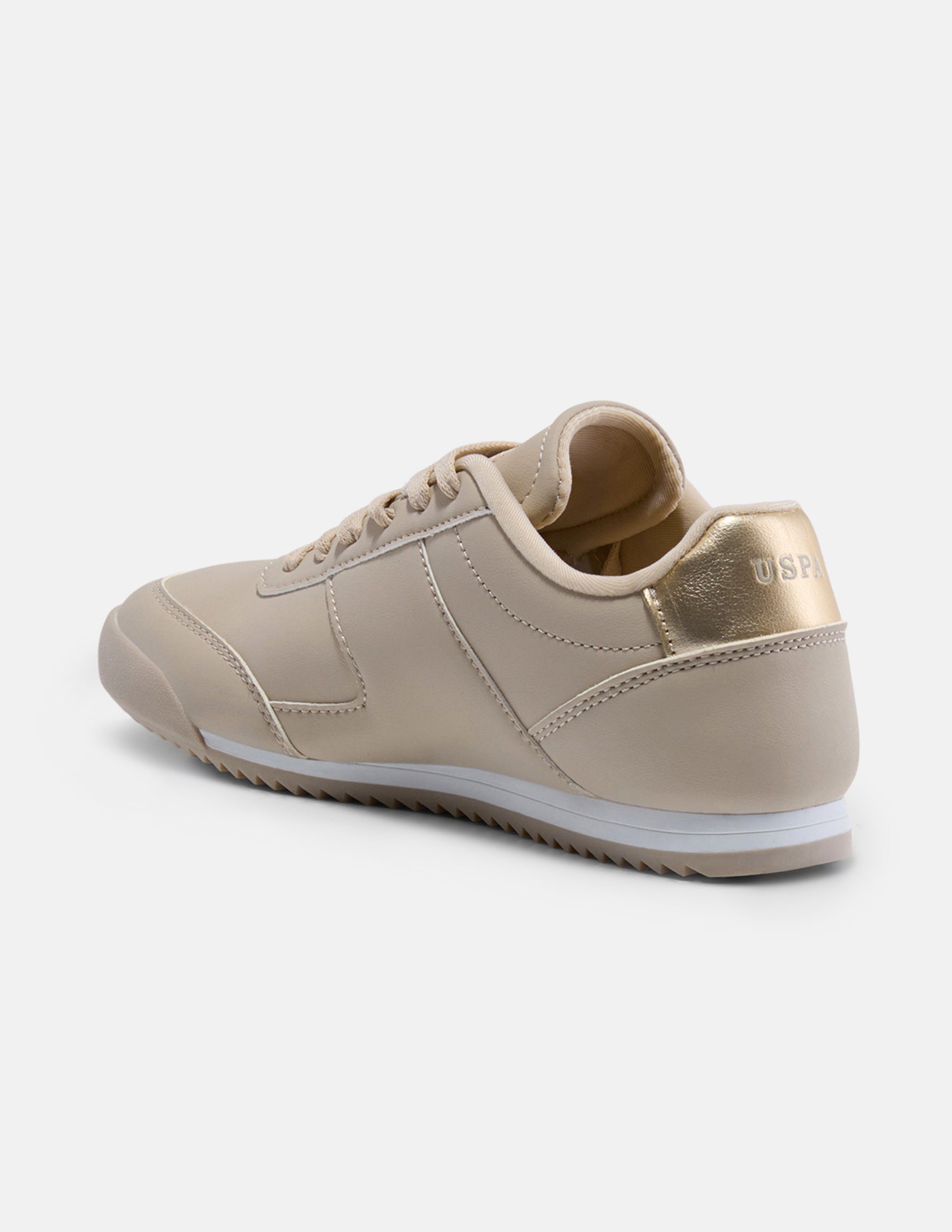 Olaya Lace-Ups Sneakers Beige - U.S. Polo Assn. India | Large