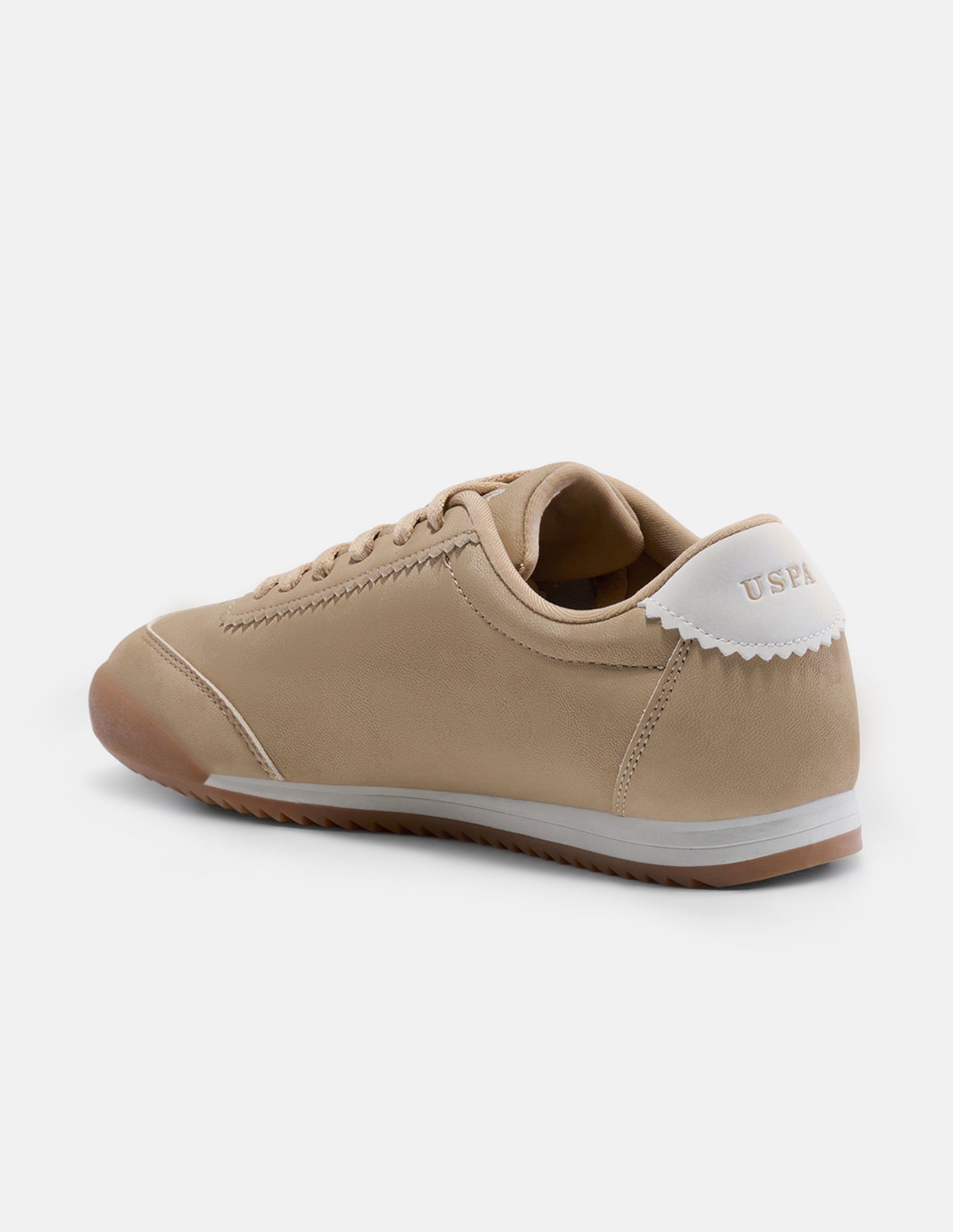 Beatriz Round Toe Sneakers Beige - U.S. Polo Assn. India | Large