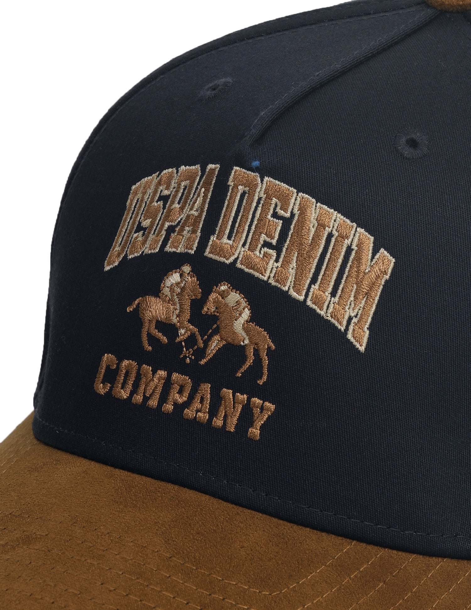 Brand Embroidered Denim Cap Navy - U.S. Polo Assn. India | Large